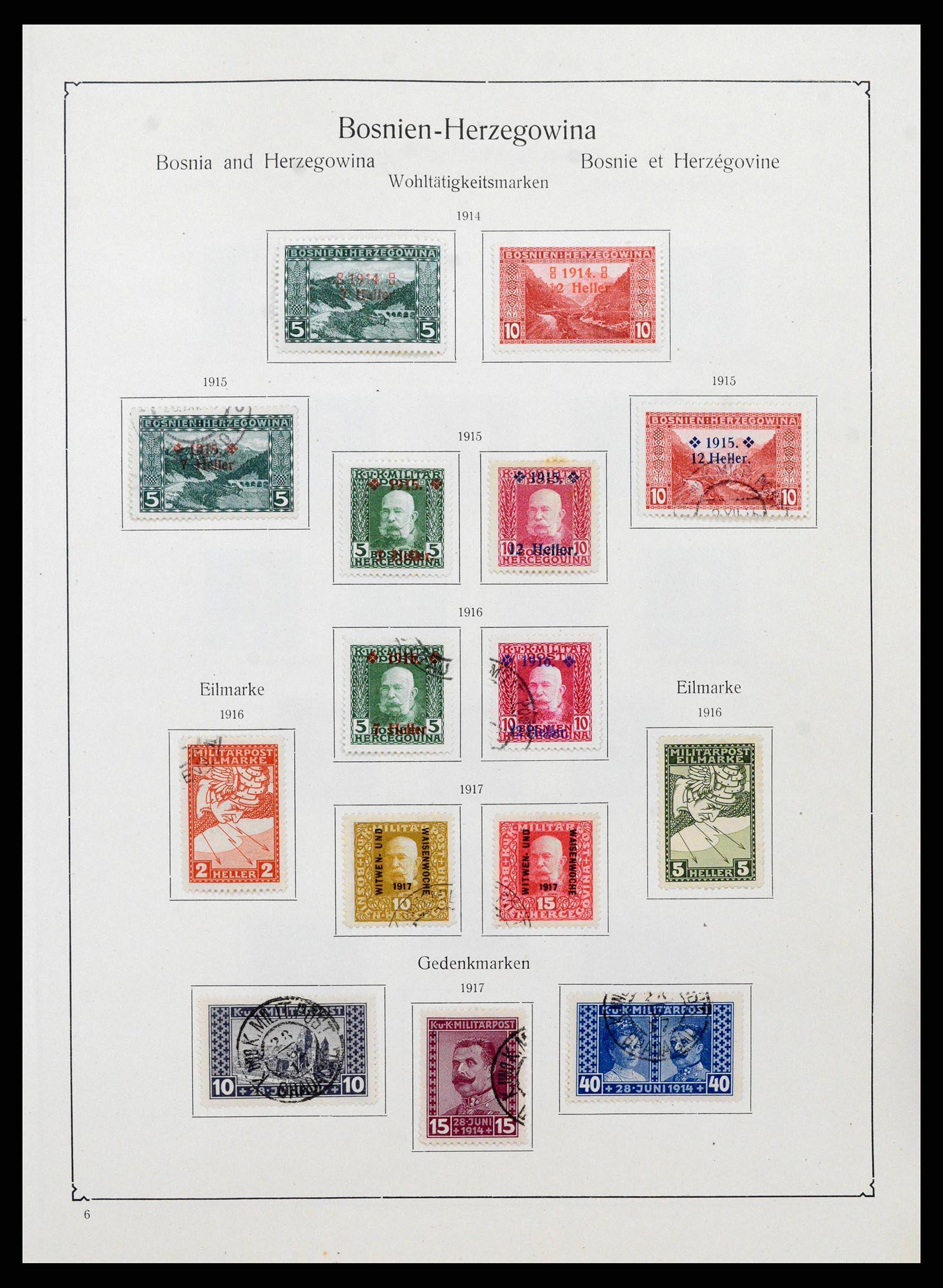 38573 0030 - Stamp collection 38573 Eastern Europe 1866-1931.