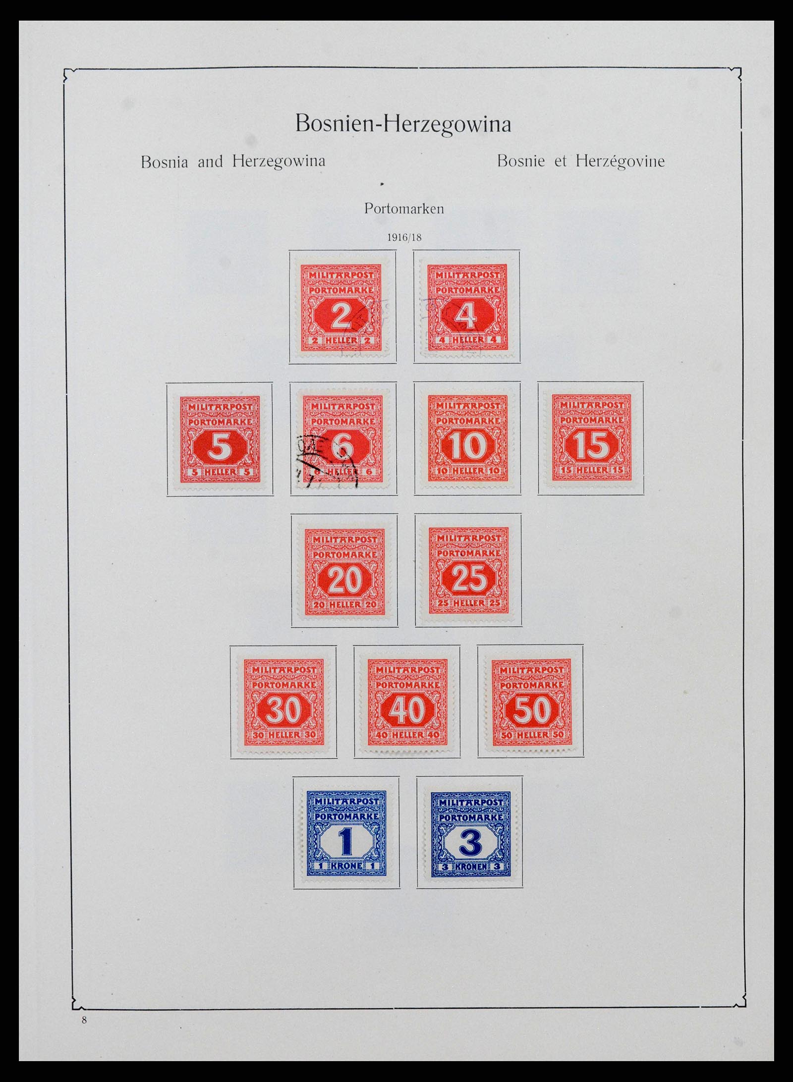 38573 0032 - Postzegelverzameling 38573 Oost Europa 1866-1931.