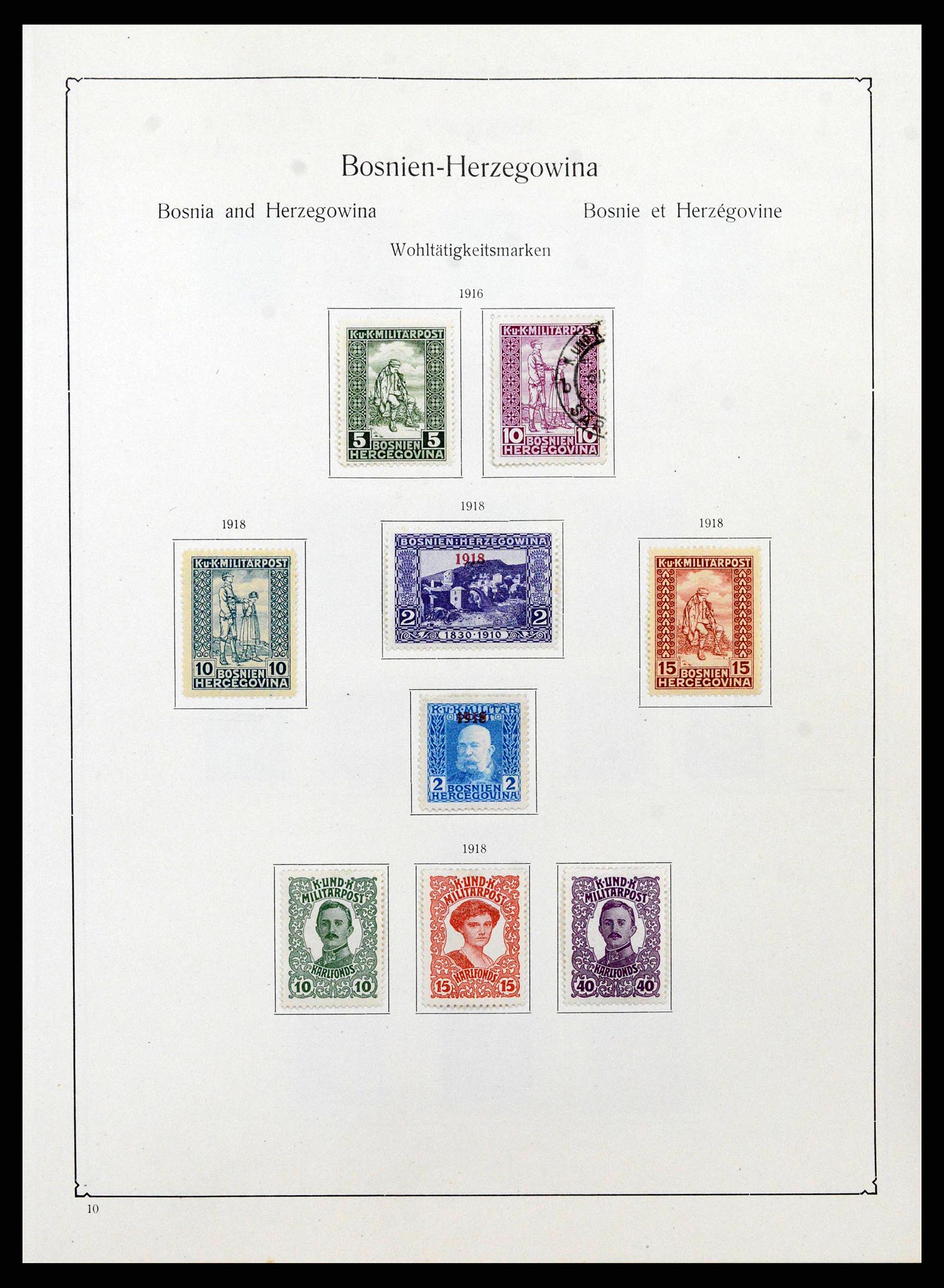 38573 0034 - Stamp collection 38573 Eastern Europe 1866-1931.