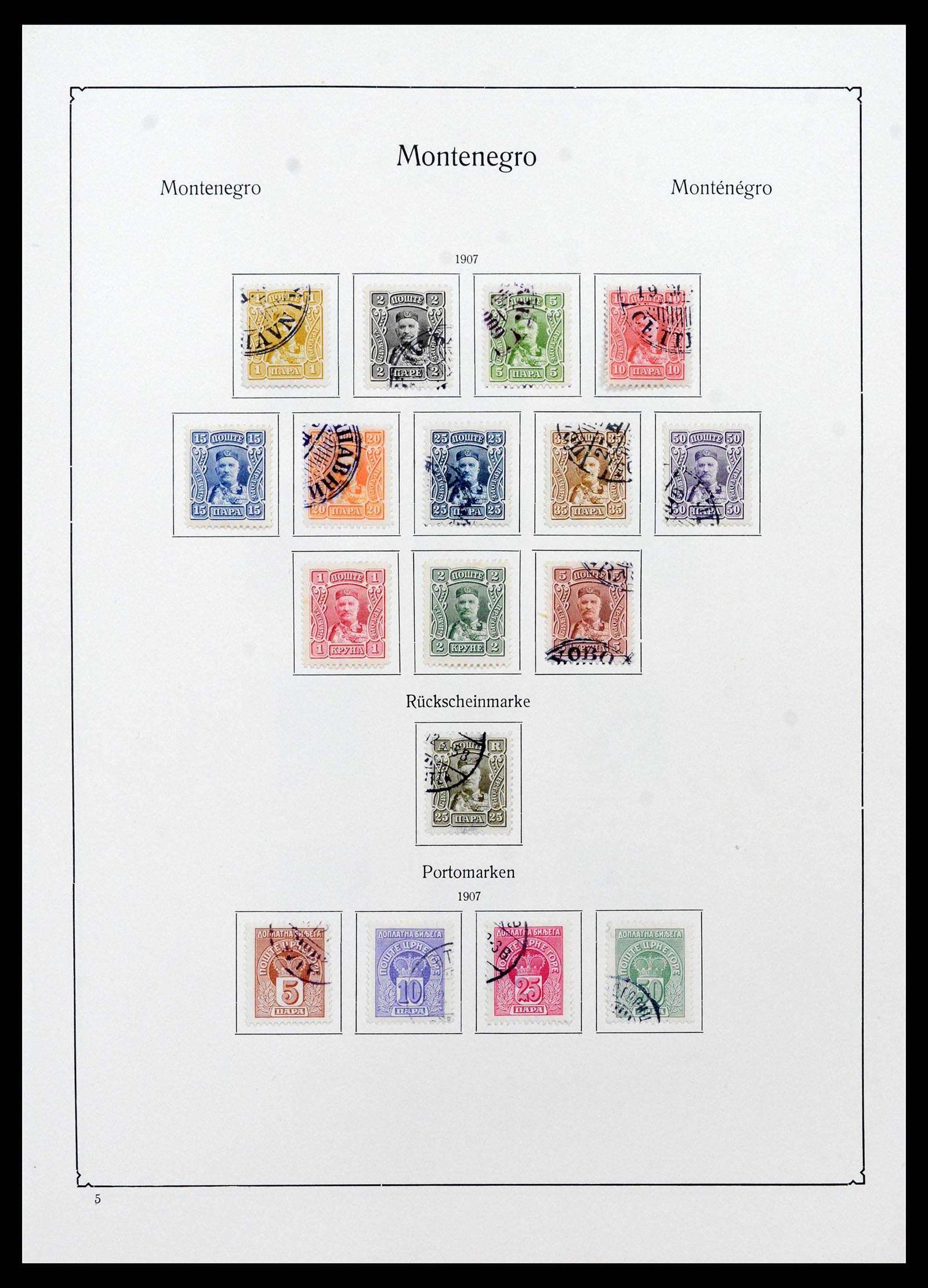38573 0043 - Postzegelverzameling 38573 Oost Europa 1866-1931.