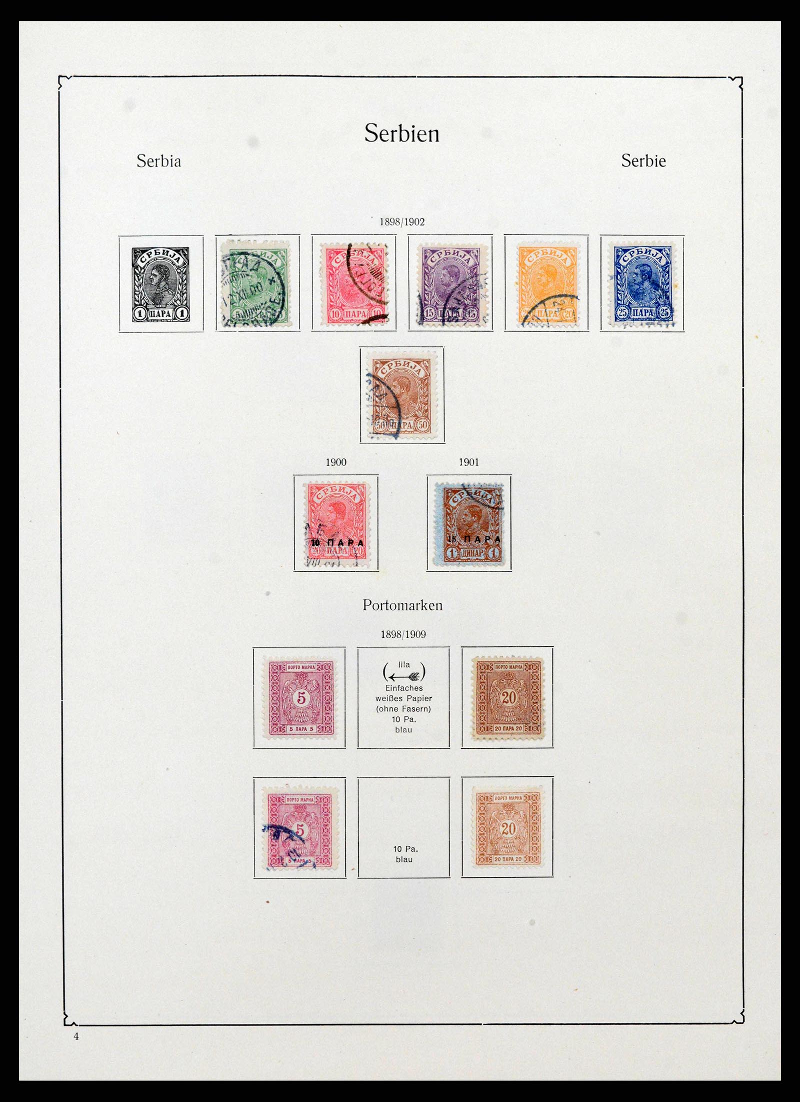 38573 0050 - Postzegelverzameling 38573 Oost Europa 1866-1931.