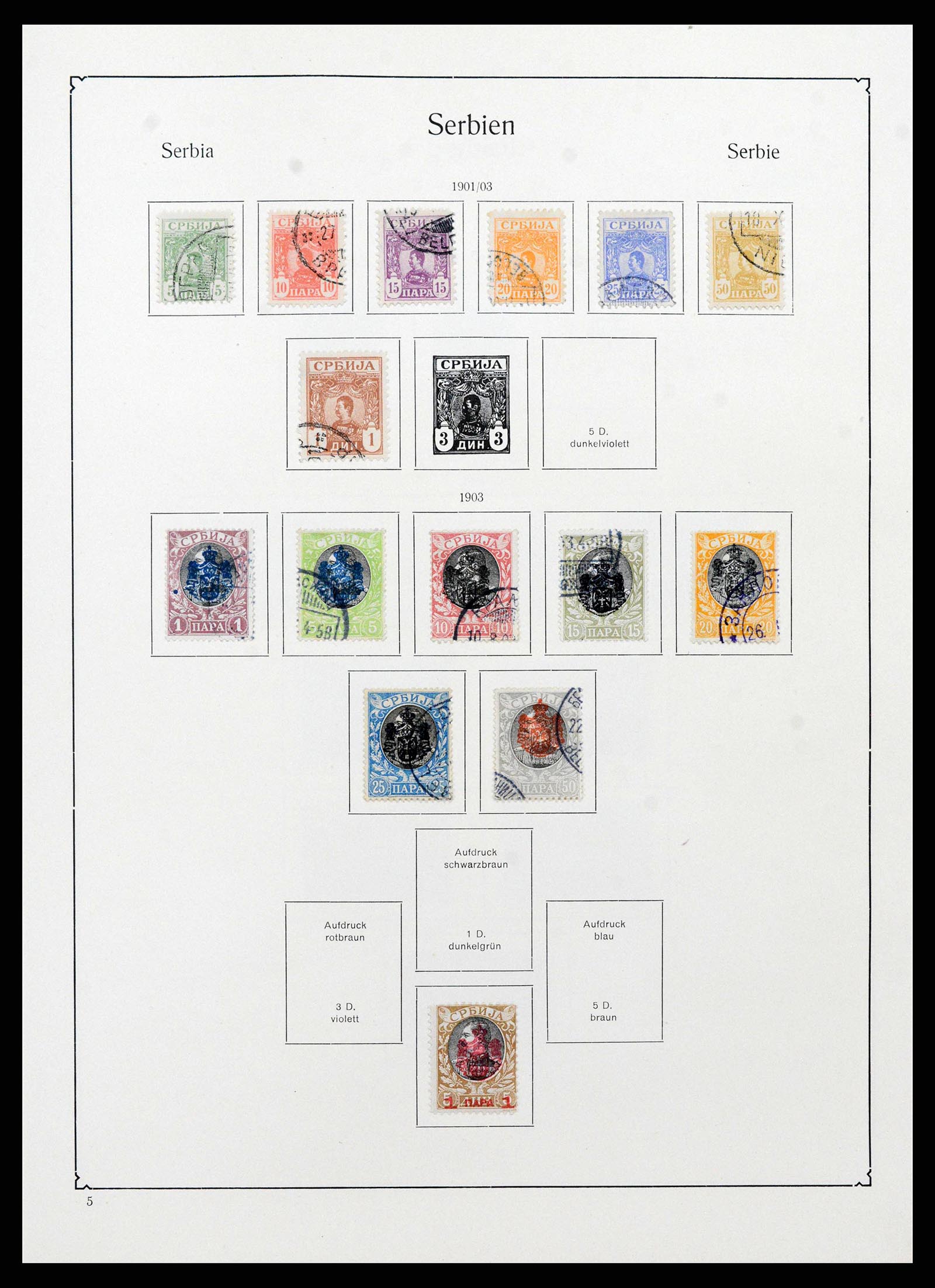 38573 0051 - Postzegelverzameling 38573 Oost Europa 1866-1931.
