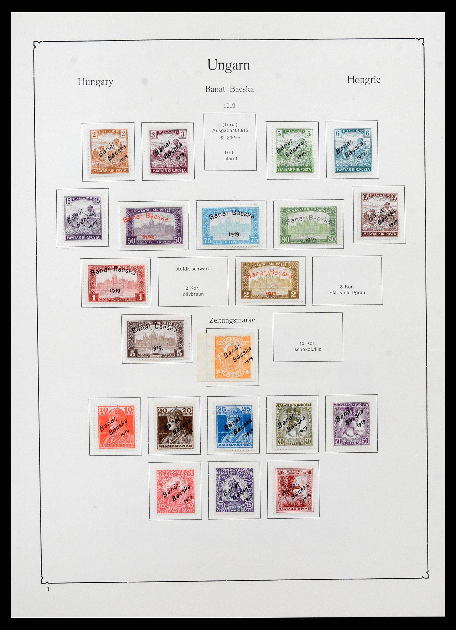 38573 0161 - Postzegelverzameling 38573 Oost Europa 1866-1931.