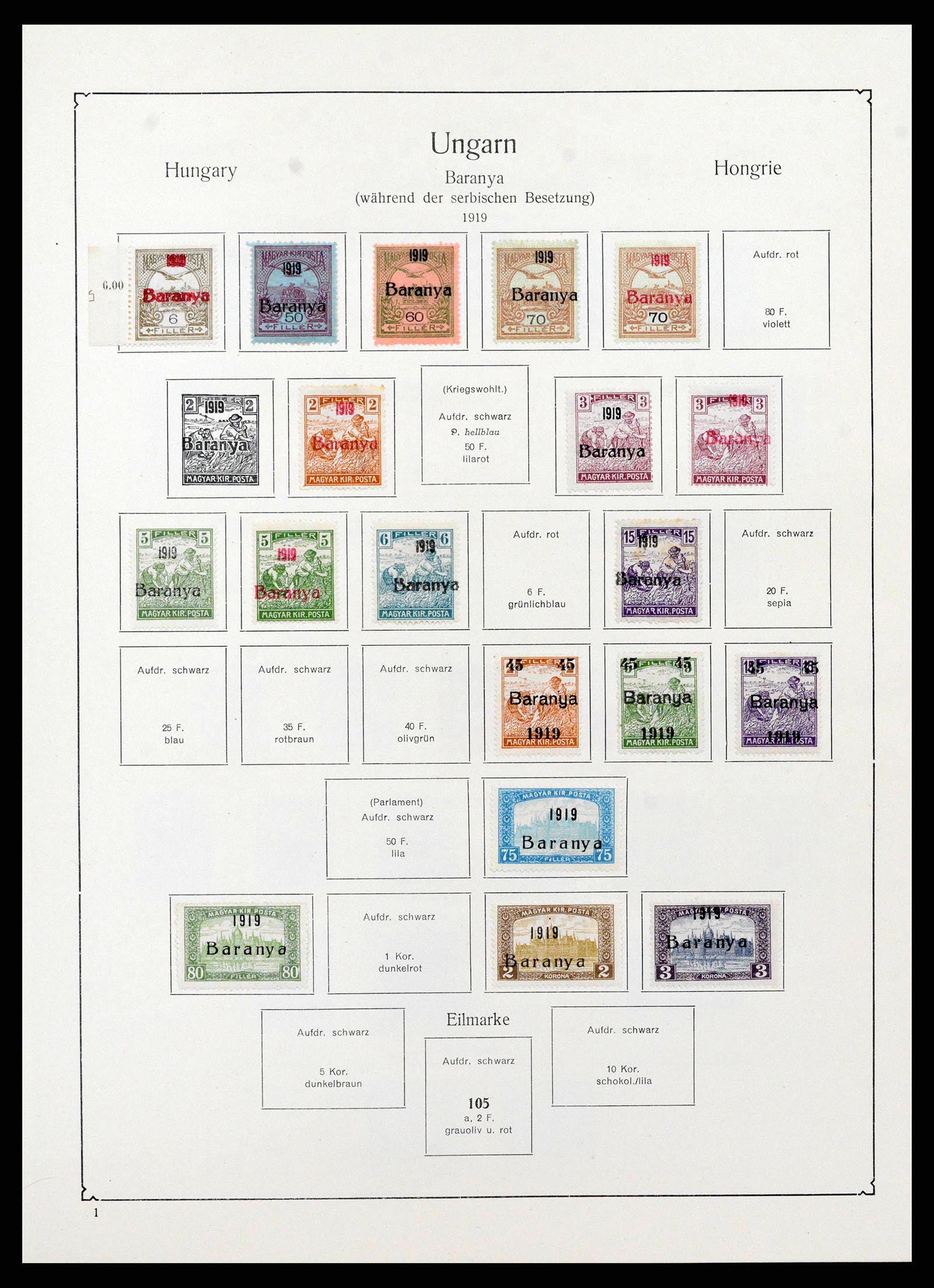 38573 0163 - Postzegelverzameling 38573 Oost Europa 1866-1931.