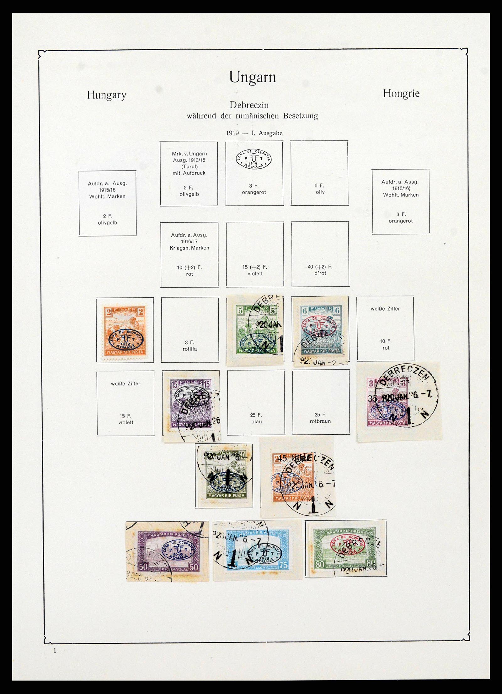 38573 0165 - Postzegelverzameling 38573 Oost Europa 1866-1931.