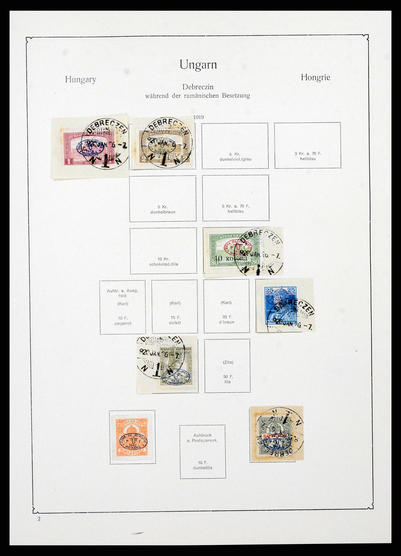 38573 0166 - Postzegelverzameling 38573 Oost Europa 1866-1931.