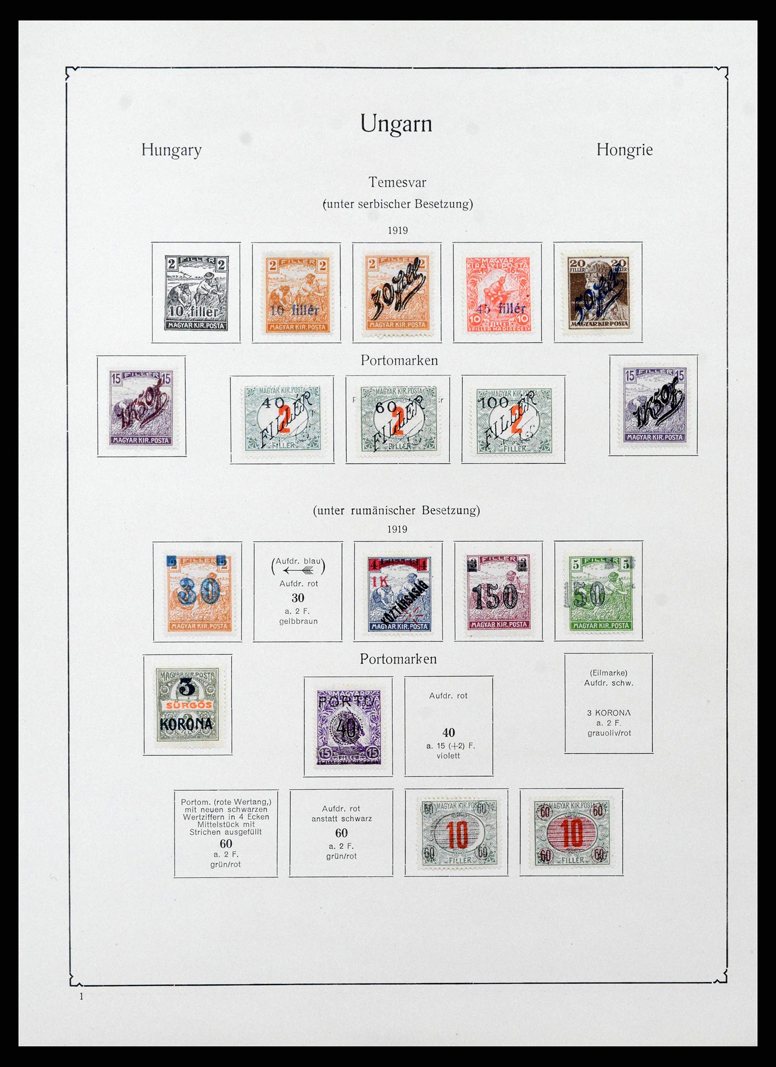 38573 0174 - Postzegelverzameling 38573 Oost Europa 1866-1931.
