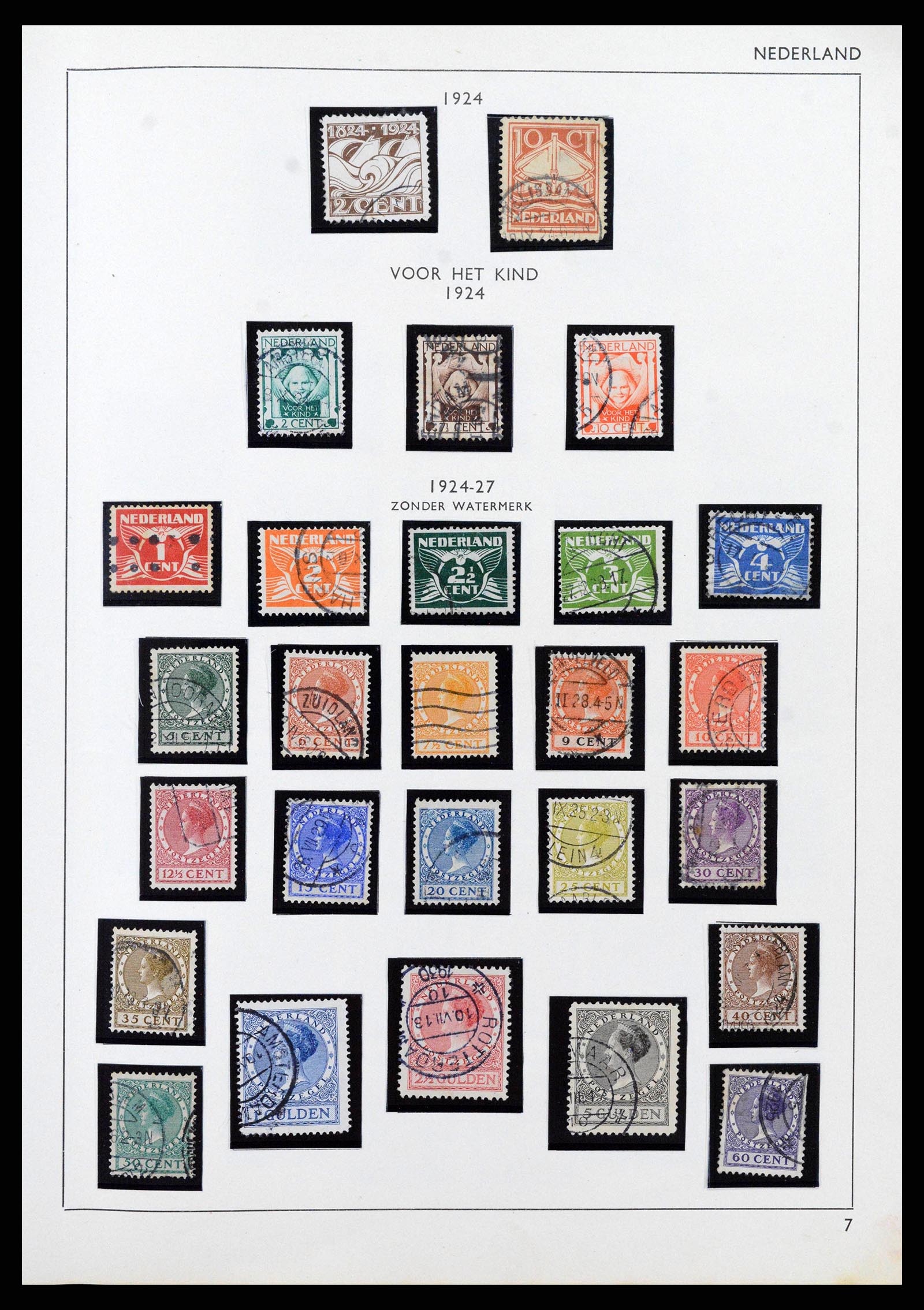 38576 0008 - Postzegelverzameling 38576 Nederland en overzeese gebiedsdelen 1852-1