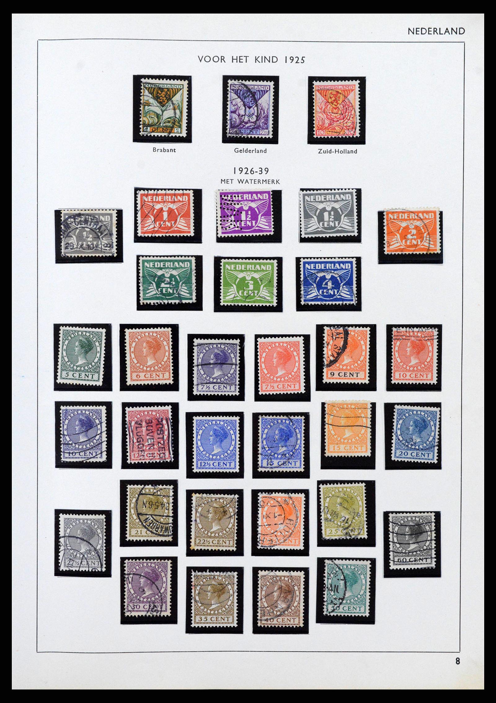 38576 0009 - Postzegelverzameling 38576 Nederland en overzeese gebiedsdelen 1852-1