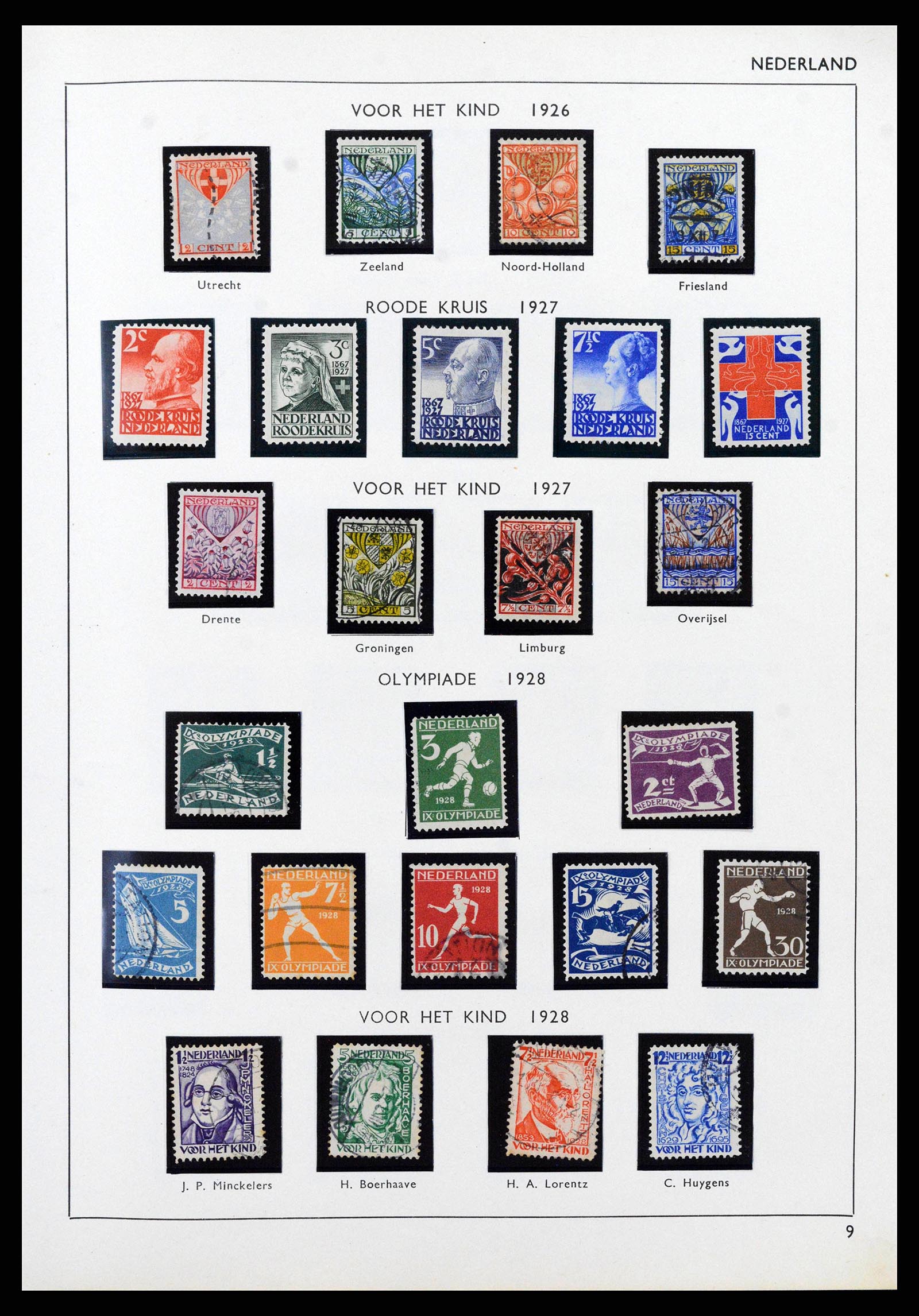 38576 0010 - Postzegelverzameling 38576 Nederland en overzeese gebiedsdelen 1852-1