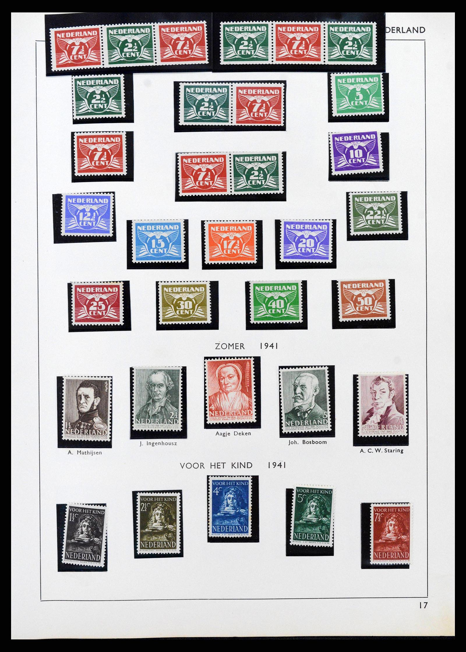 38576 0018 - Postzegelverzameling 38576 Nederland en overzeese gebiedsdelen 1852-1