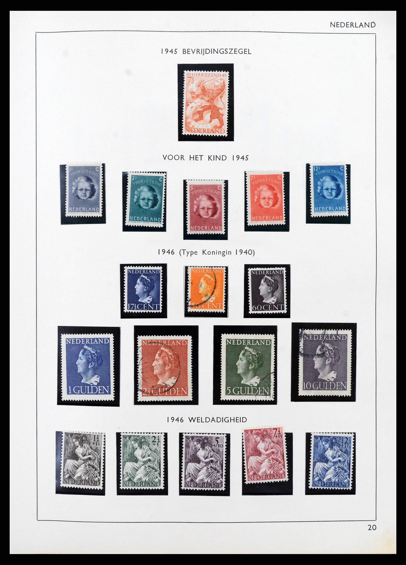 38576 0021 - Postzegelverzameling 38576 Nederland en overzeese gebiedsdelen 1852-1