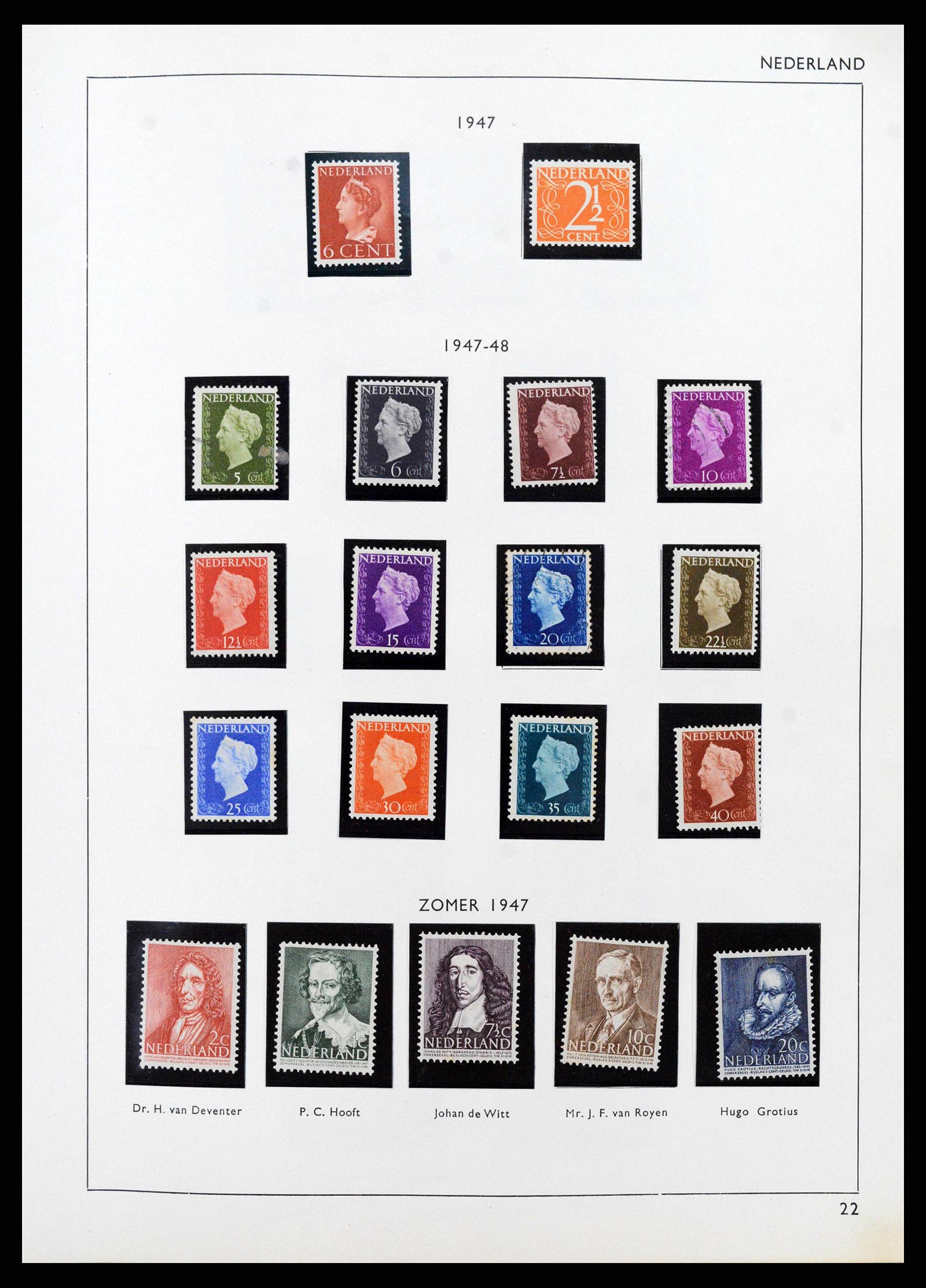 38576 0023 - Postzegelverzameling 38576 Nederland en overzeese gebiedsdelen 1852-1