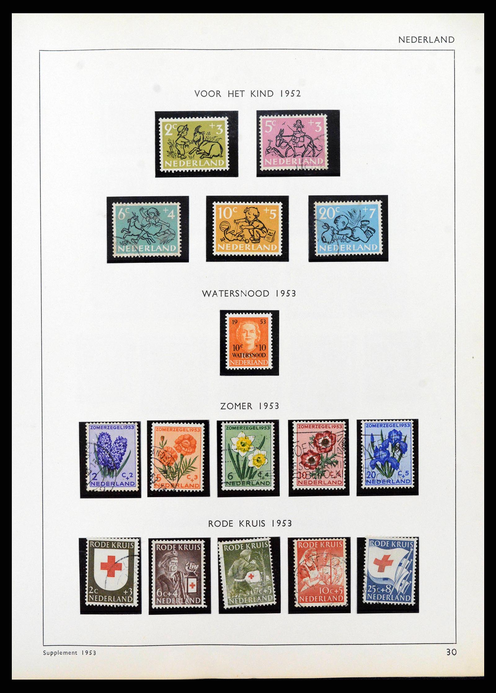38576 0031 - Postzegelverzameling 38576 Nederland en overzeese gebiedsdelen 1852-1
