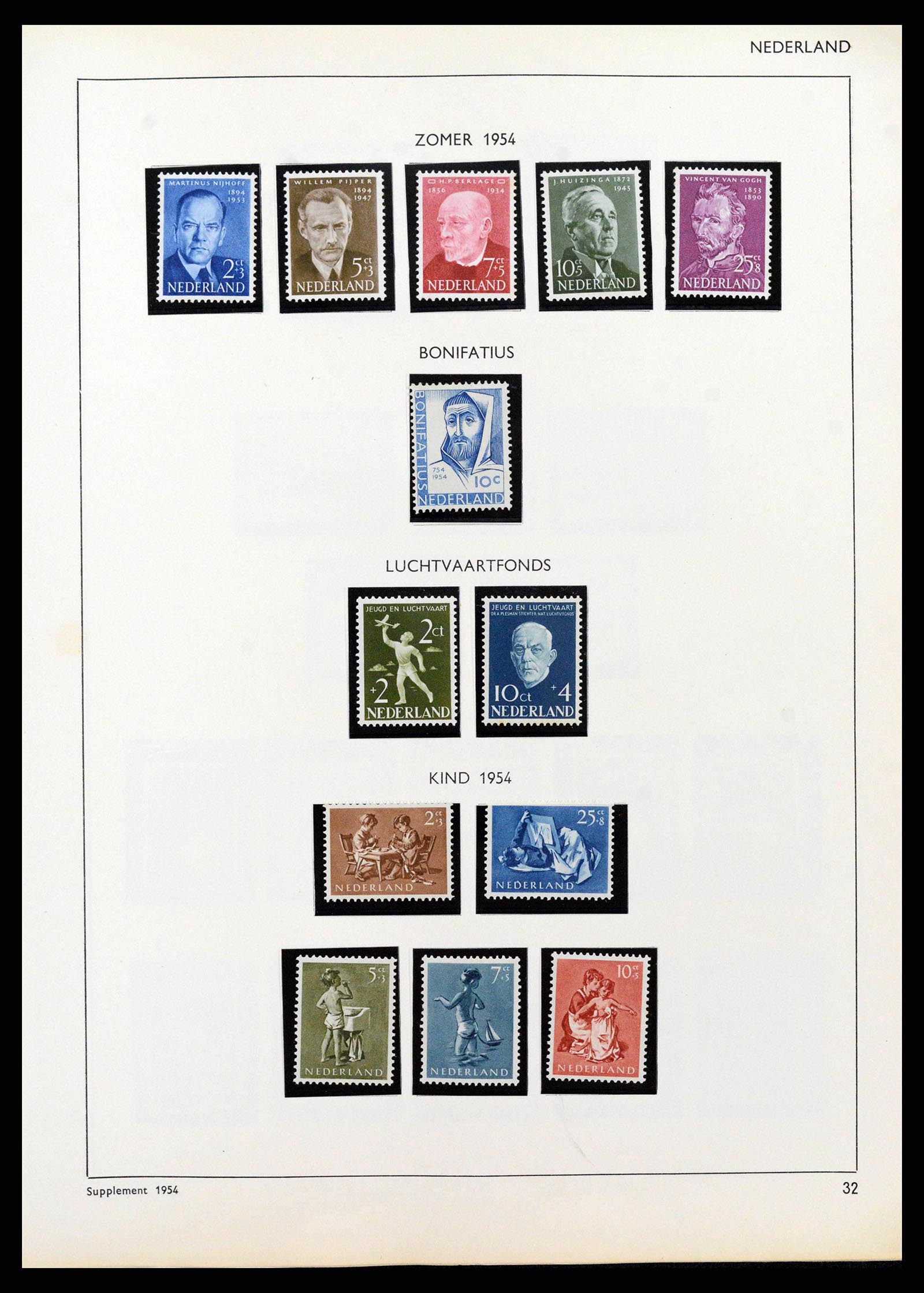 38576 0033 - Postzegelverzameling 38576 Nederland en overzeese gebiedsdelen 1852-1