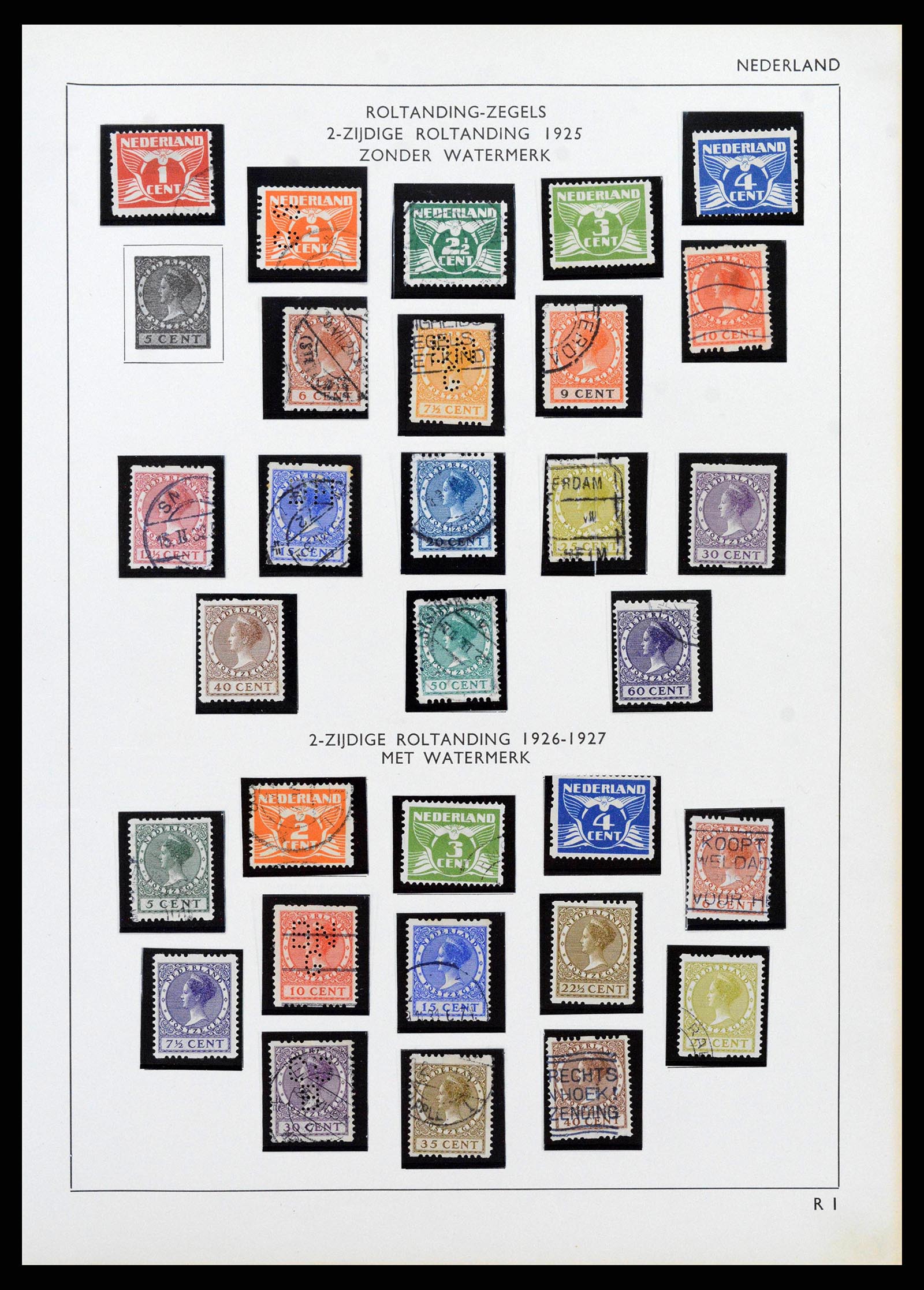 38576 0039 - Postzegelverzameling 38576 Nederland en overzeese gebiedsdelen 1852-1