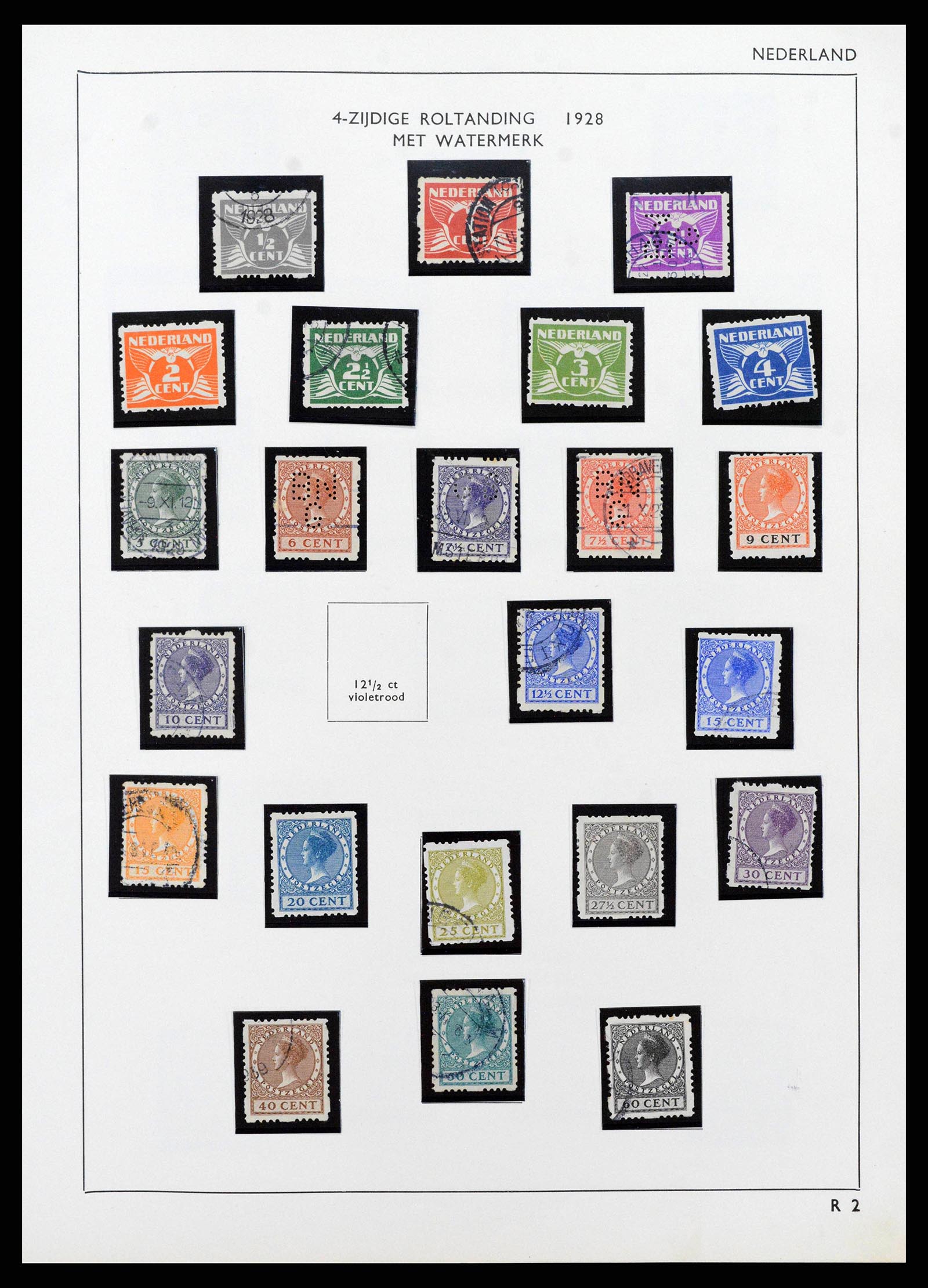 38576 0040 - Postzegelverzameling 38576 Nederland en overzeese gebiedsdelen 1852-1