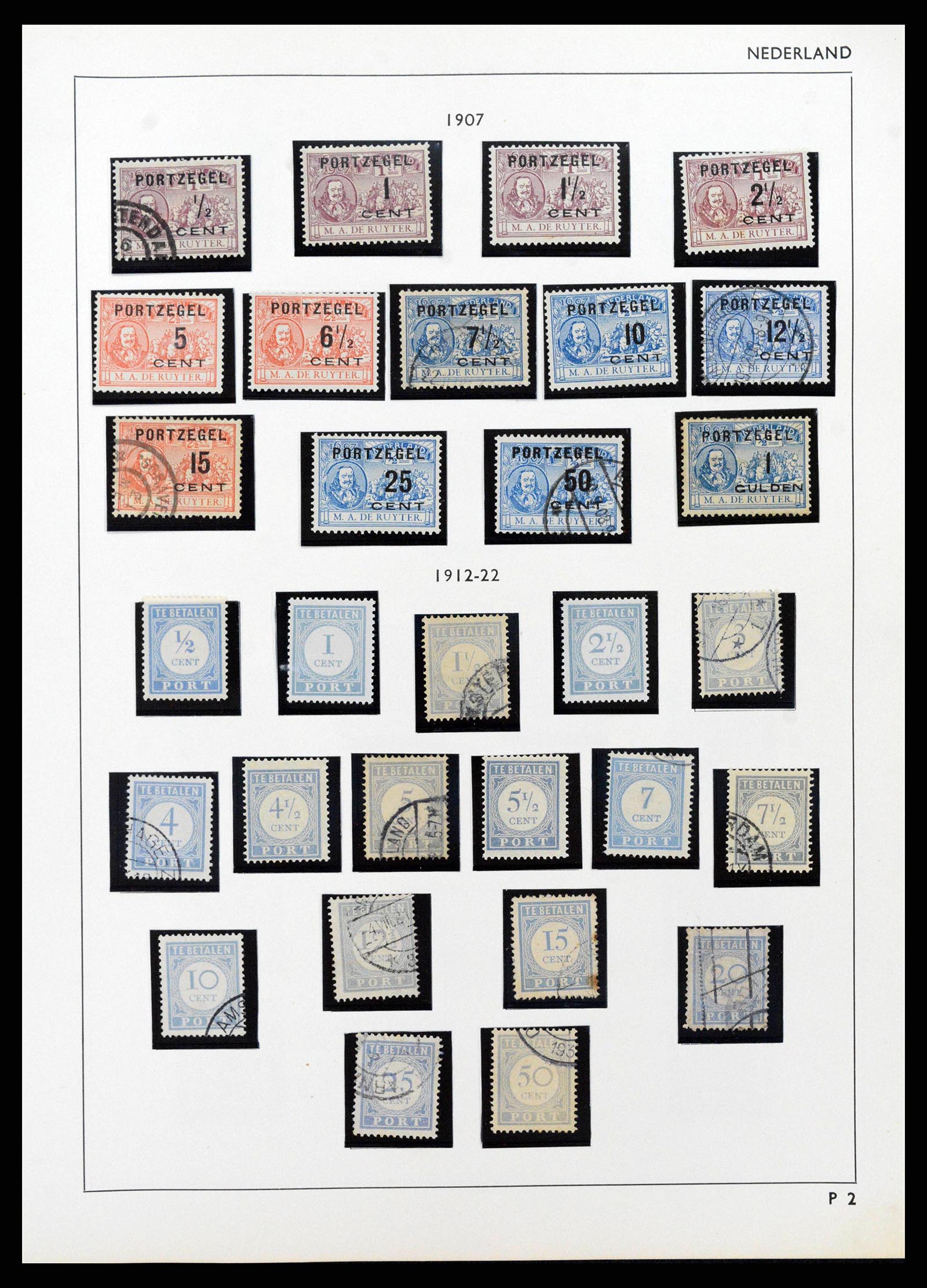 38576 0046 - Postzegelverzameling 38576 Nederland en overzeese gebiedsdelen 1852-1