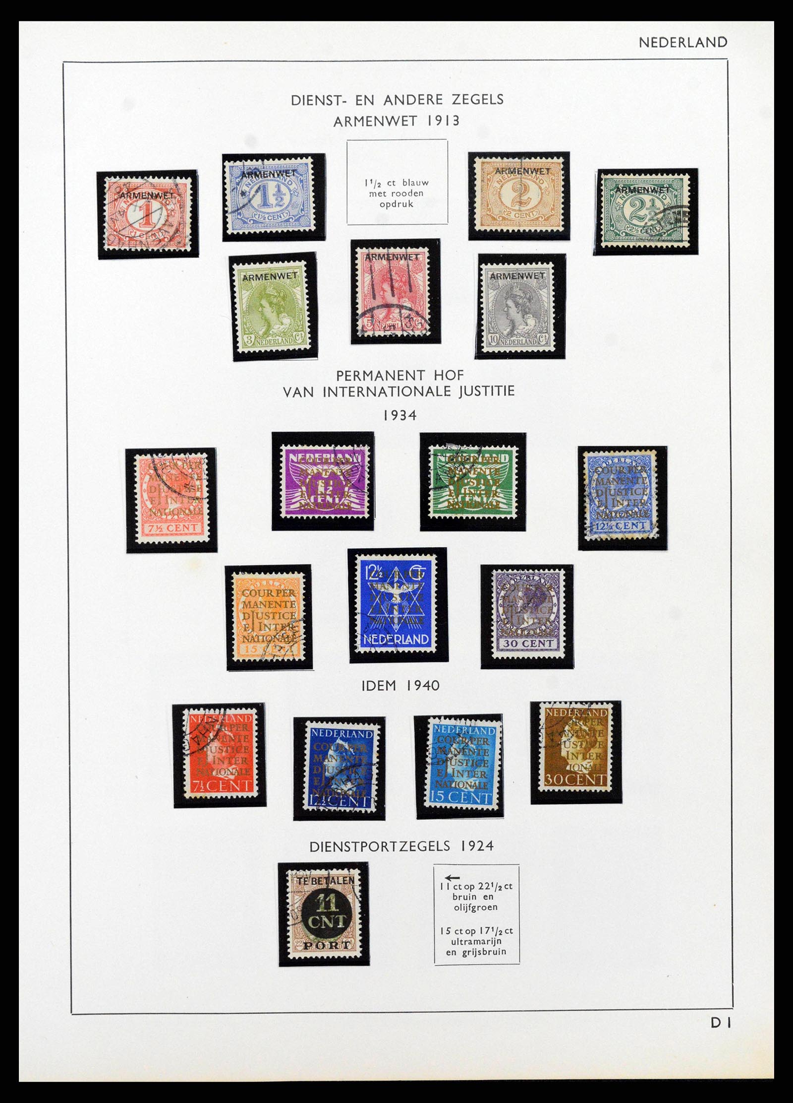 38576 0049 - Postzegelverzameling 38576 Nederland en overzeese gebiedsdelen 1852-1