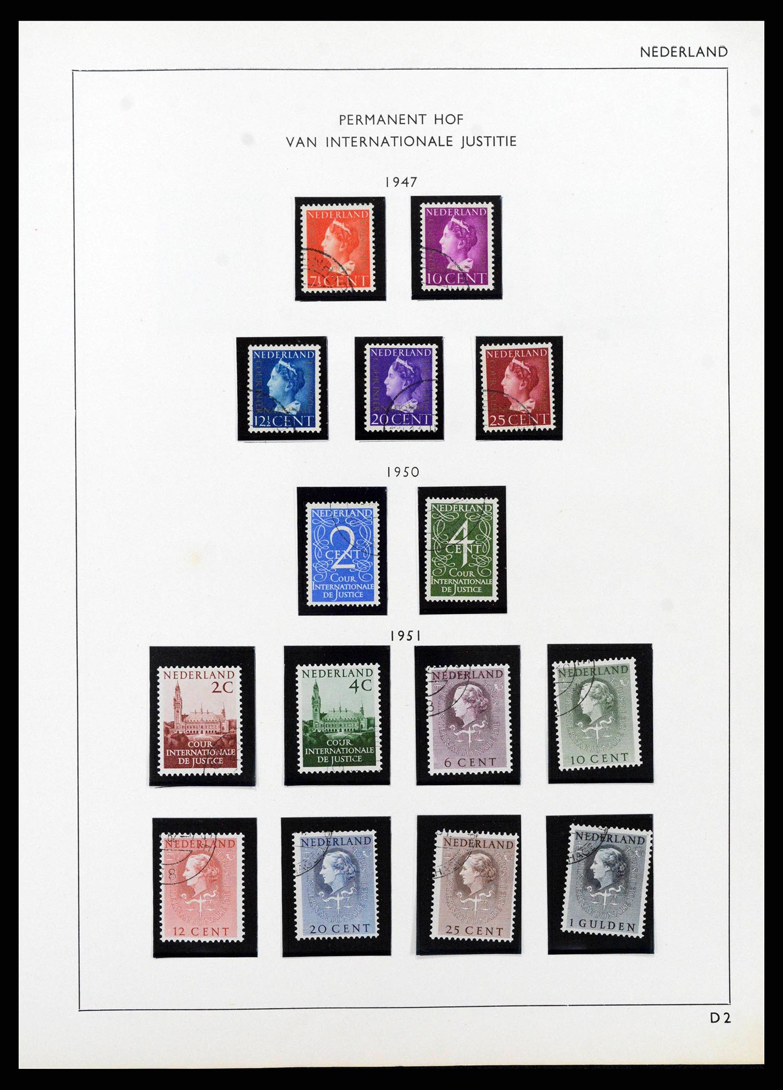 38576 0050 - Postzegelverzameling 38576 Nederland en overzeese gebiedsdelen 1852-1