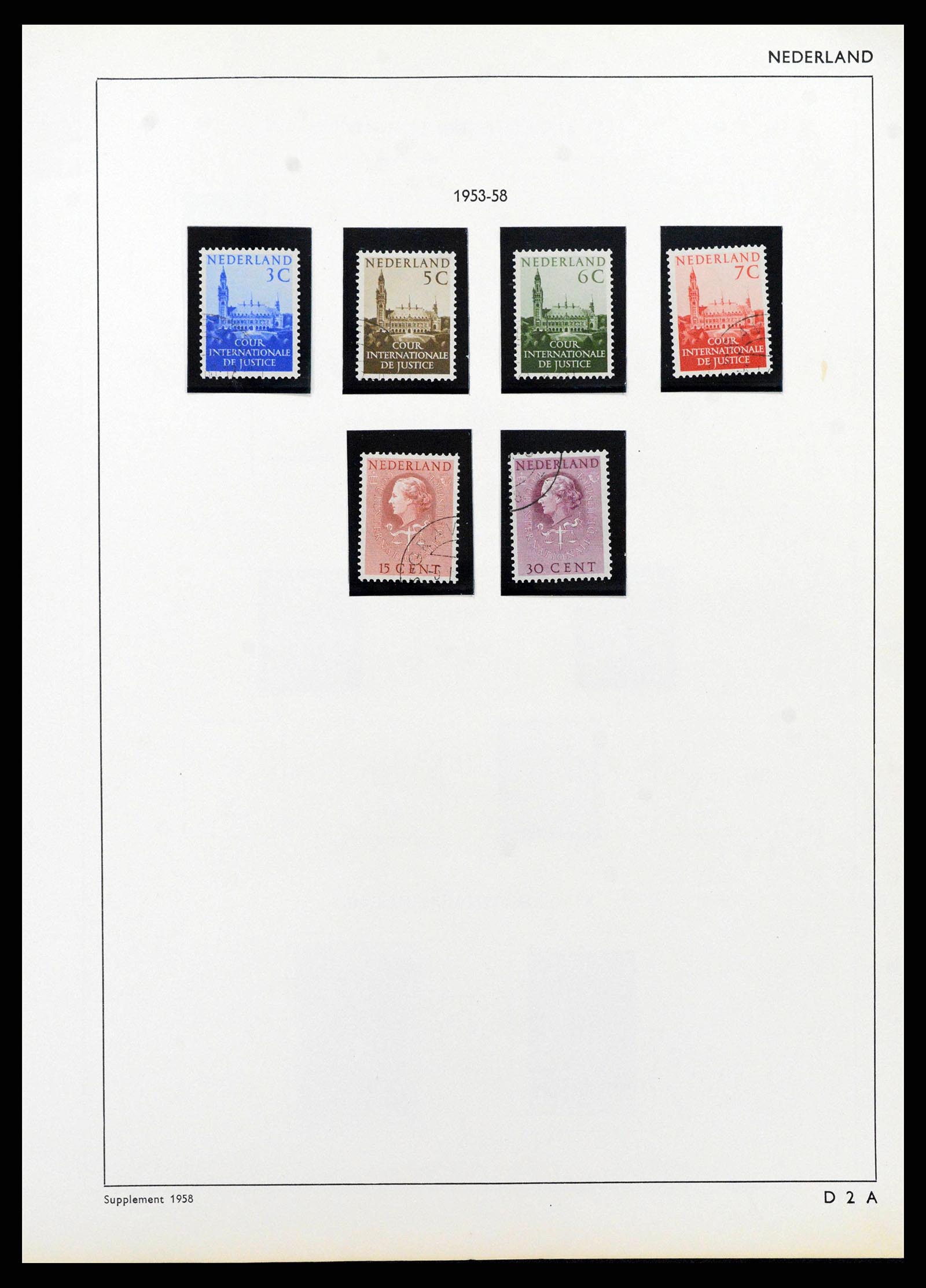 38576 0051 - Postzegelverzameling 38576 Nederland en overzeese gebiedsdelen 1852-1
