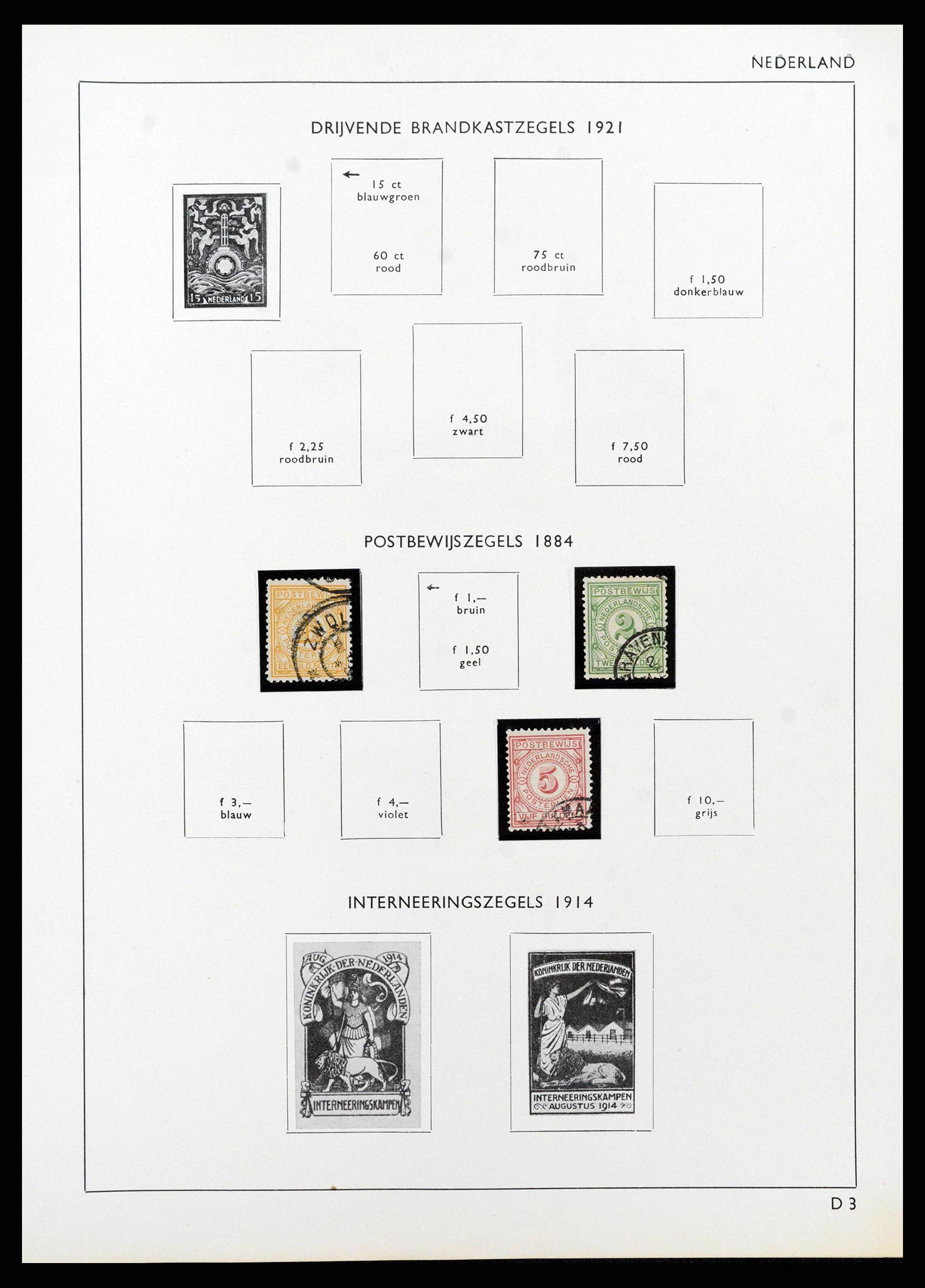 38576 0052 - Postzegelverzameling 38576 Nederland en overzeese gebiedsdelen 1852-1