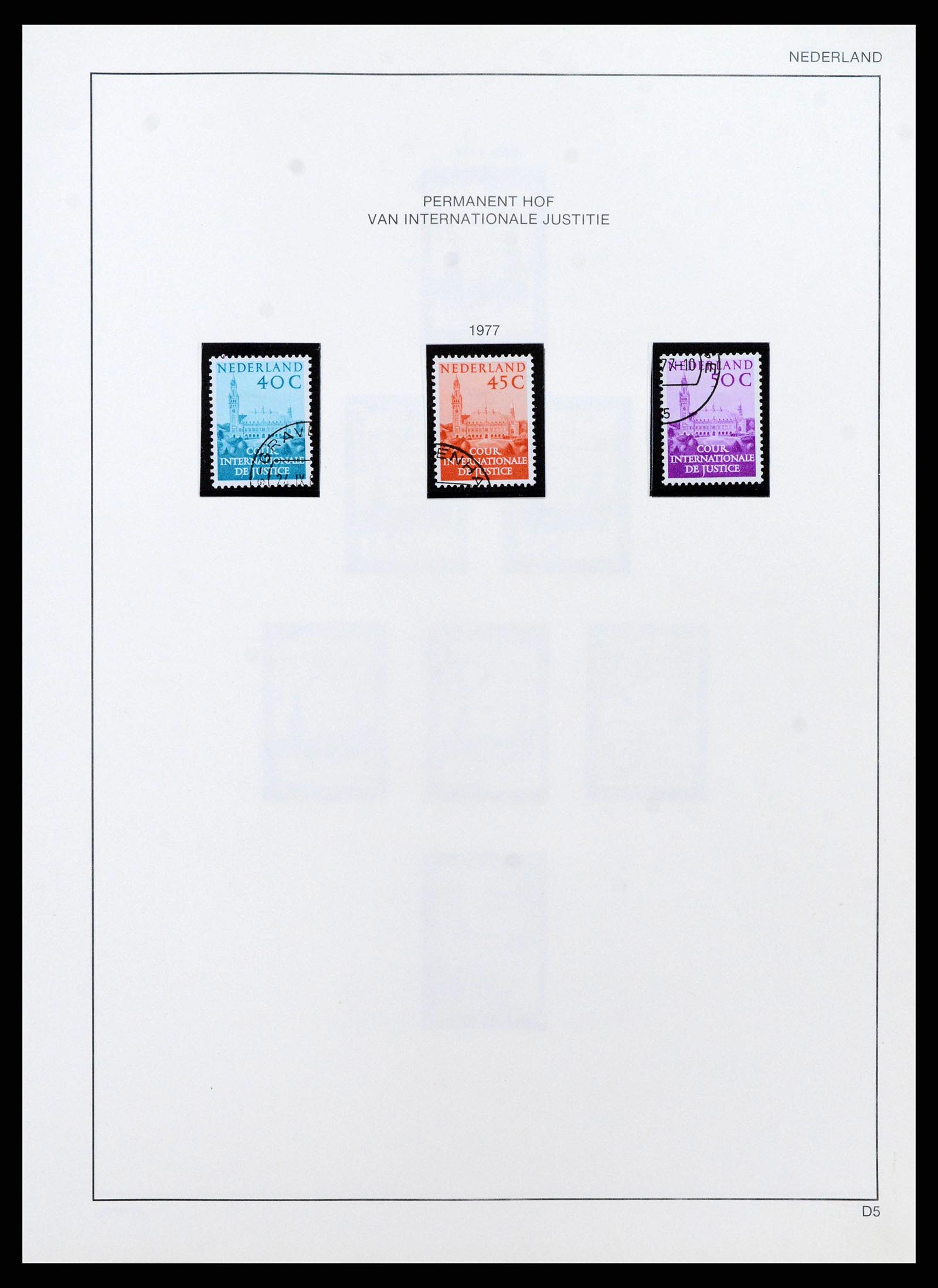 38576 0054 - Postzegelverzameling 38576 Nederland en overzeese gebiedsdelen 1852-1