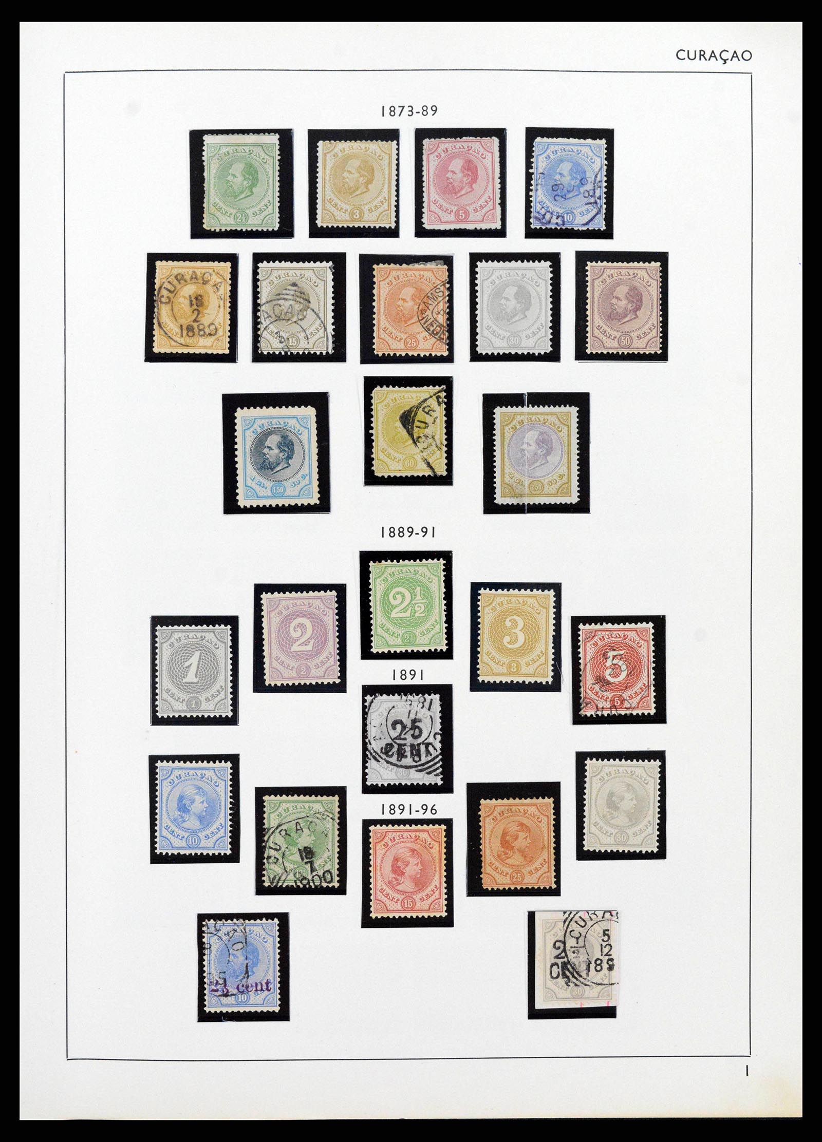 38576 0059 - Postzegelverzameling 38576 Nederland en overzeese gebiedsdelen 1852-1