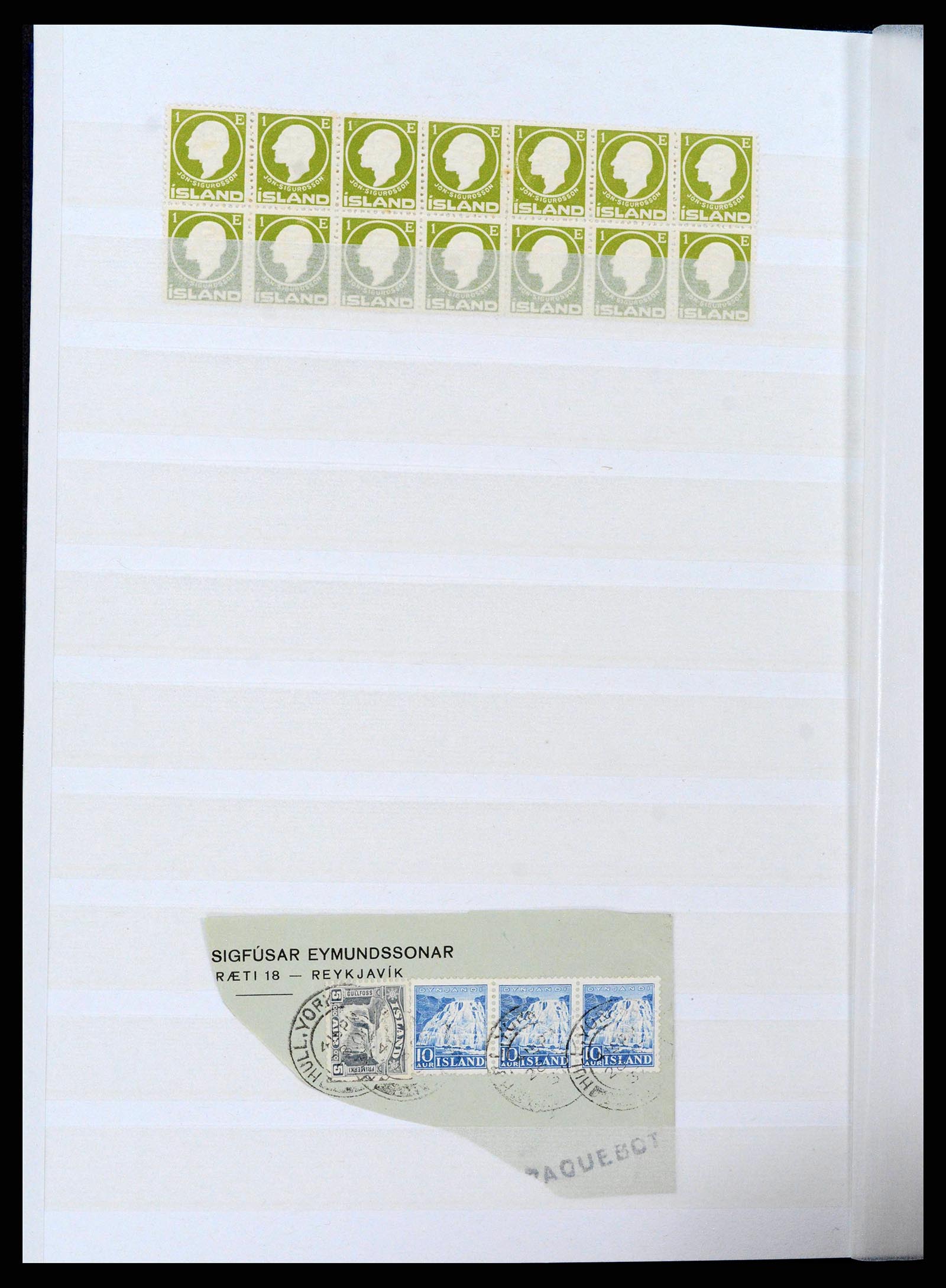 38578 0002 - Stamp collection 38578 Iceland 1913-1956.