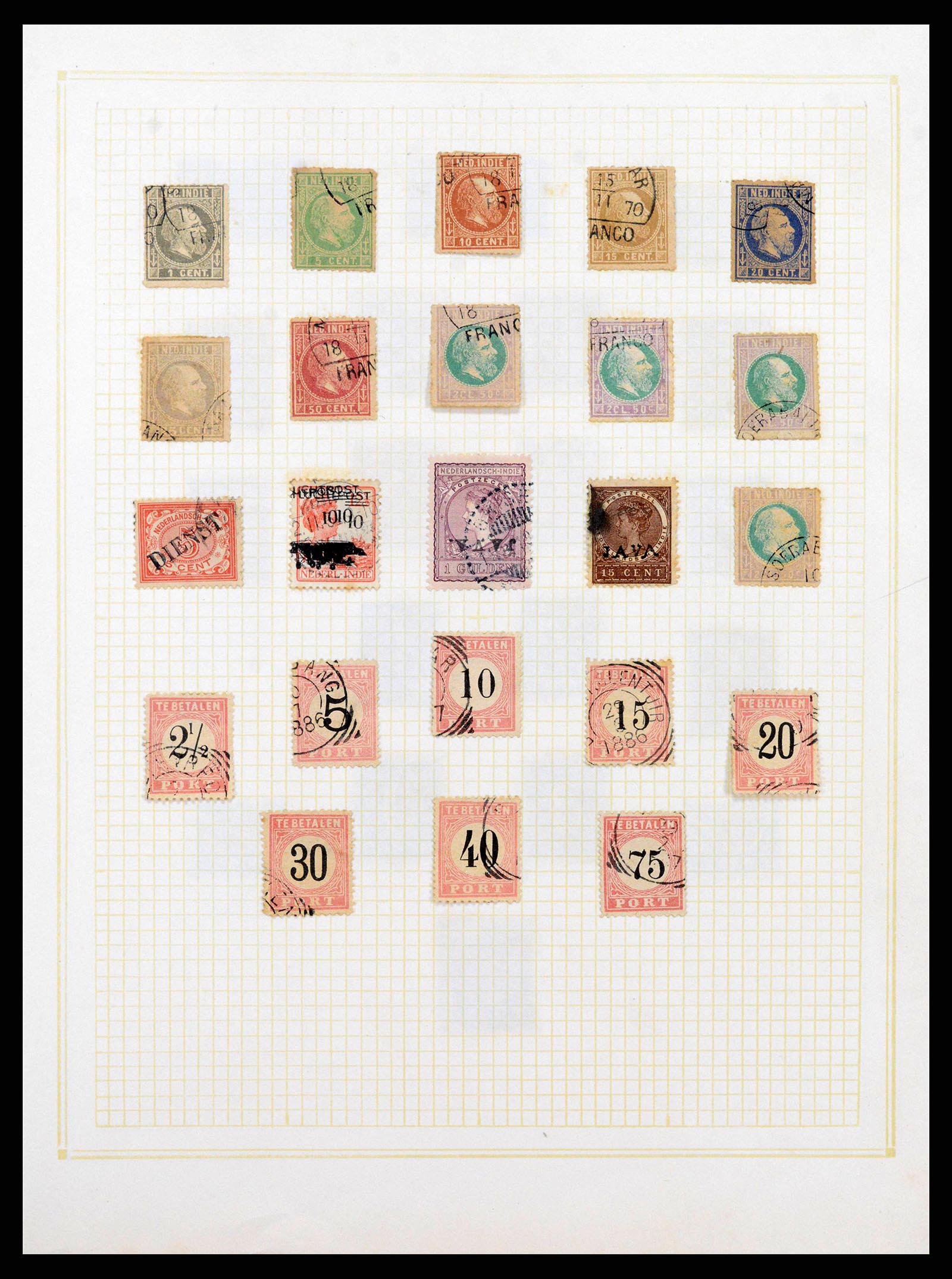 38579 0002 - Stamp collection 38579 World forgeries 1843-1900.