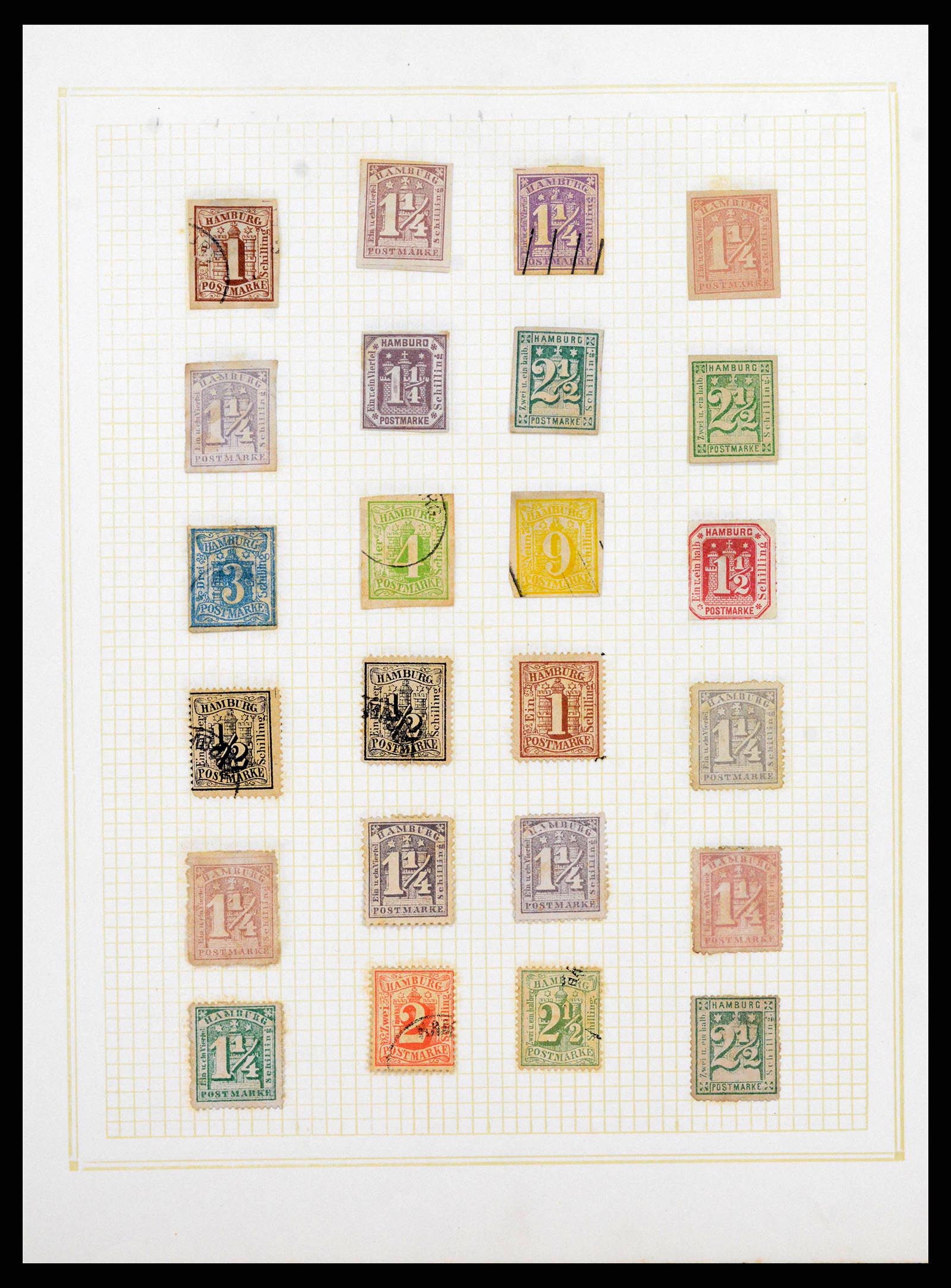 38579 0006 - Stamp collection 38579 World forgeries 1843-1900.