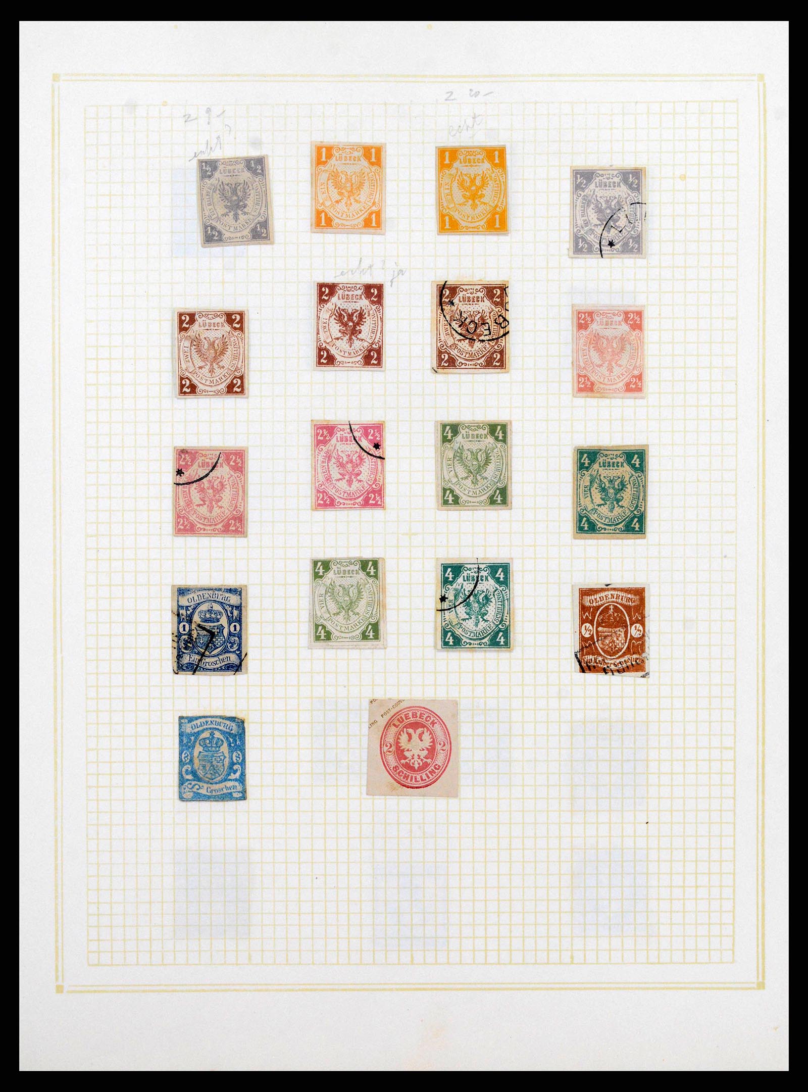 38579 0008 - Stamp collection 38579 World forgeries 1843-1900.