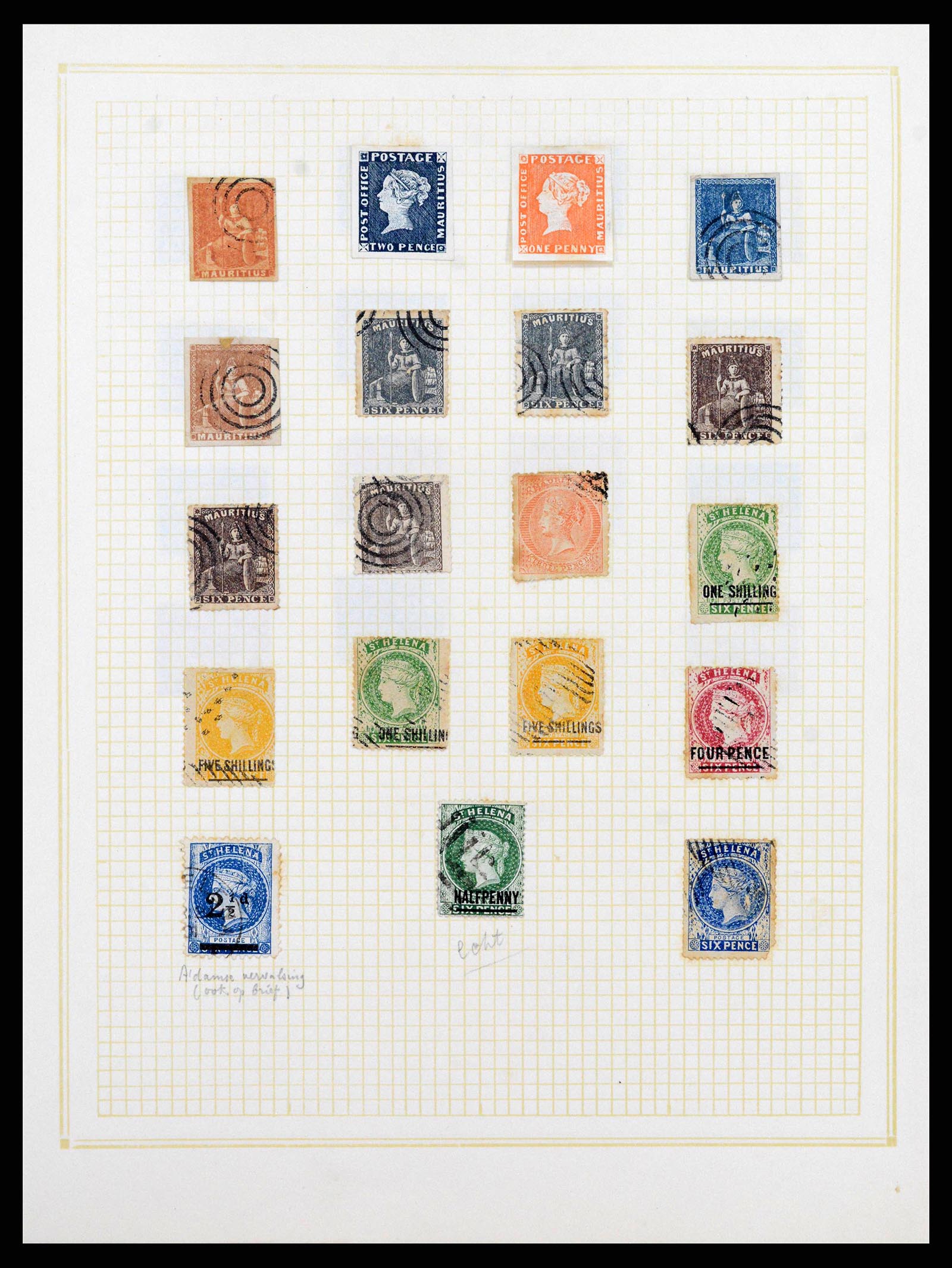 38579 0013 - Stamp collection 38579 World forgeries 1843-1900.