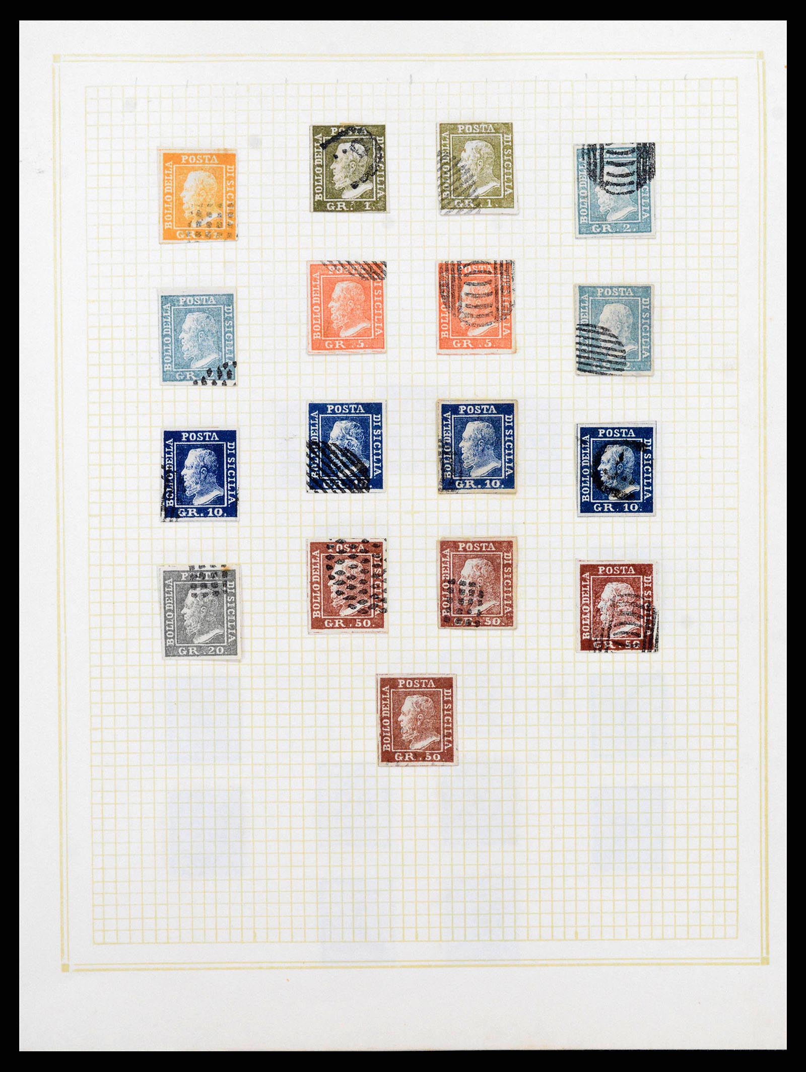 38579 0015 - Stamp collection 38579 World forgeries 1843-1900.