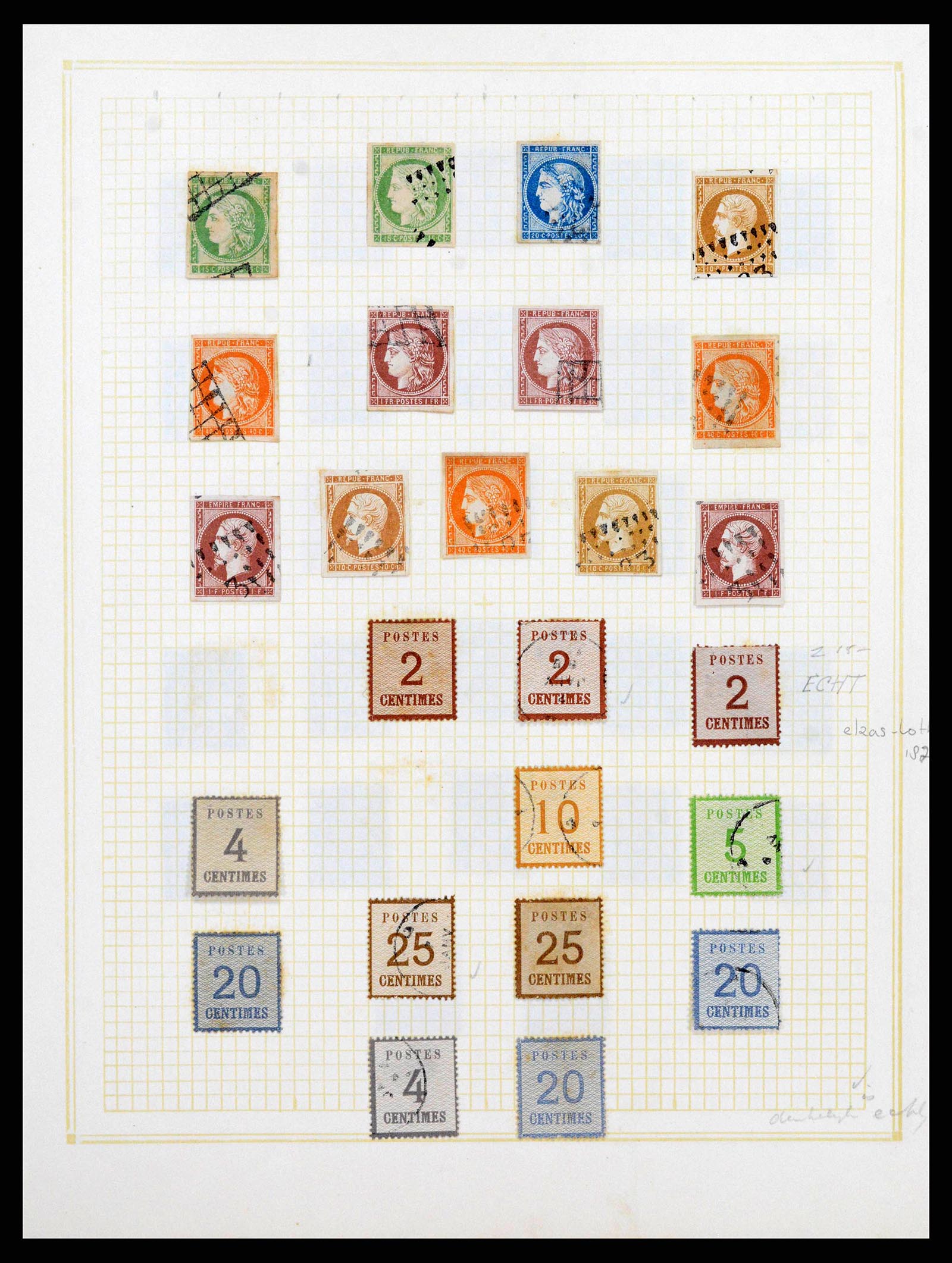 38579 0016 - Stamp collection 38579 World forgeries 1843-1900.