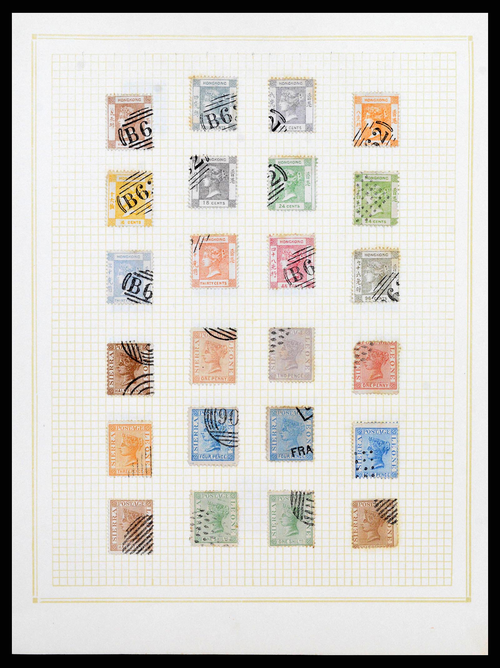 38579 0019 - Stamp collection 38579 World forgeries 1843-1900.