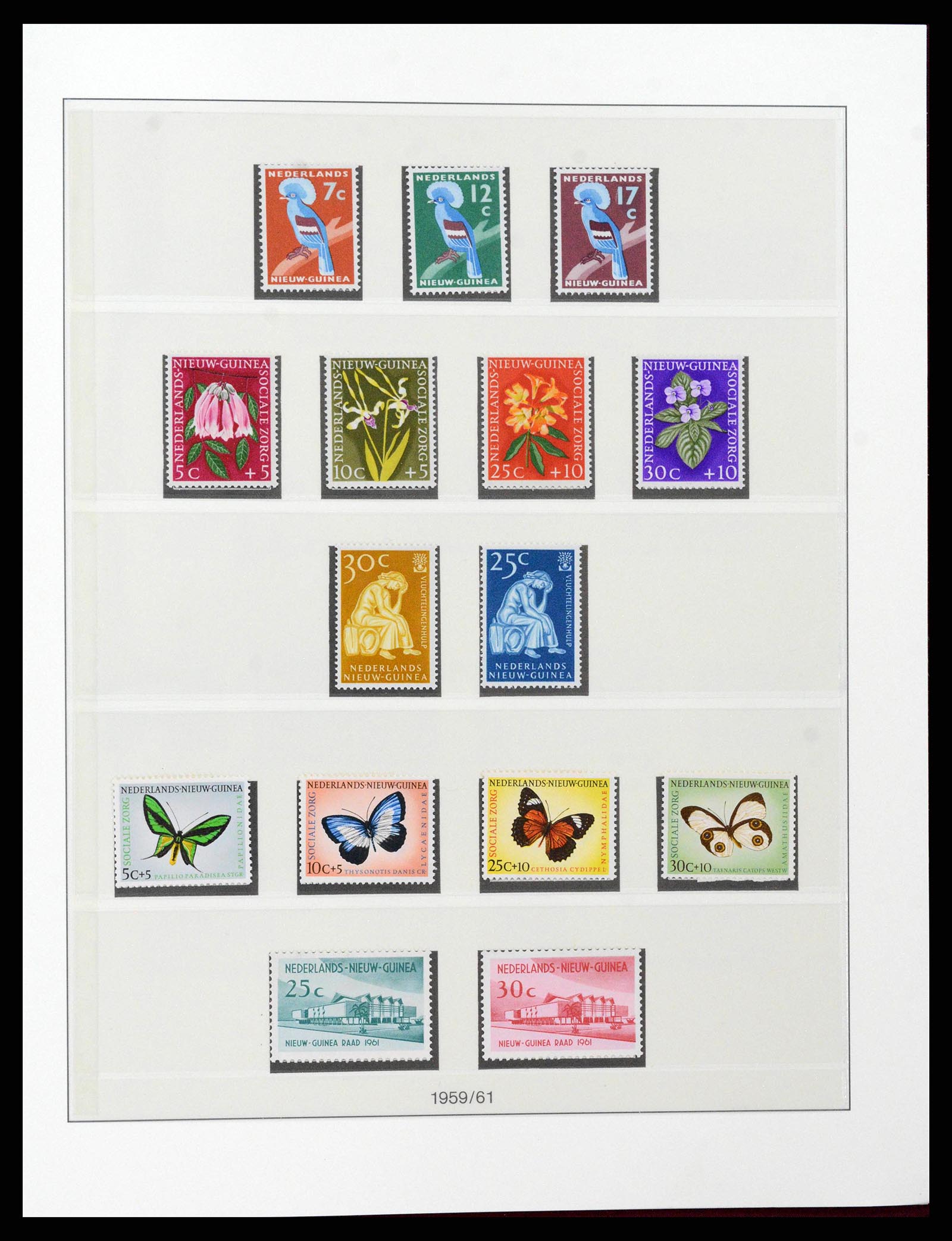 38583 0034 - Postzegelverzameling 38583 Nederlands Indië 1909-1949.