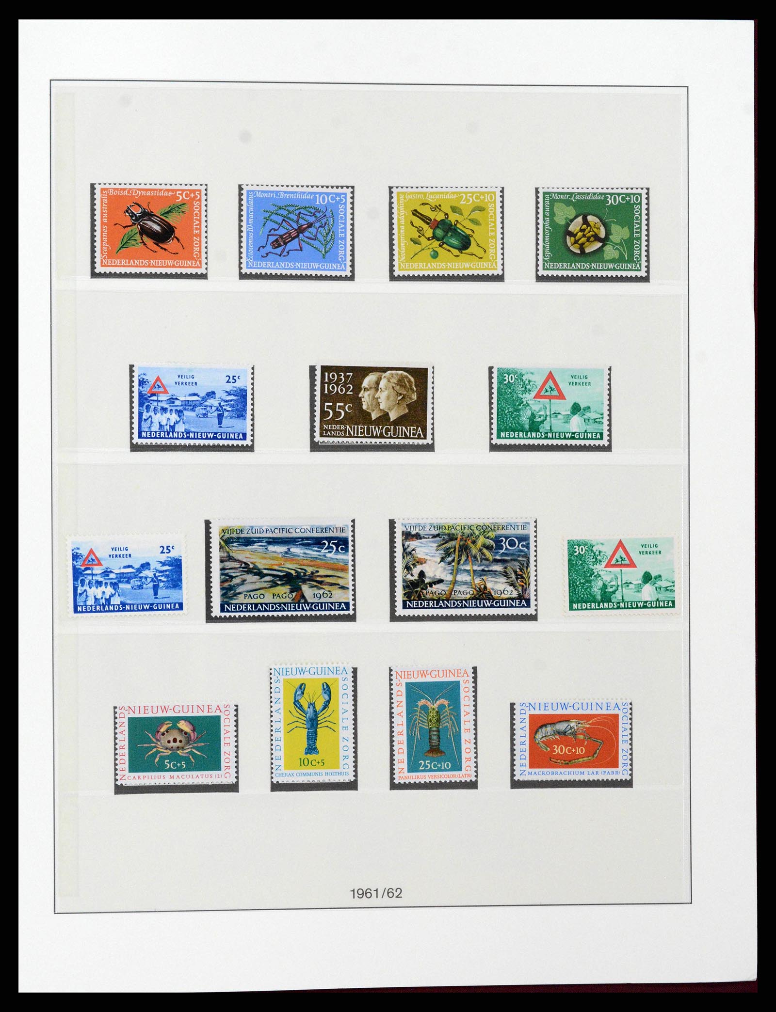 38583 0035 - Postzegelverzameling 38583 Nederlands Indië 1909-1949.
