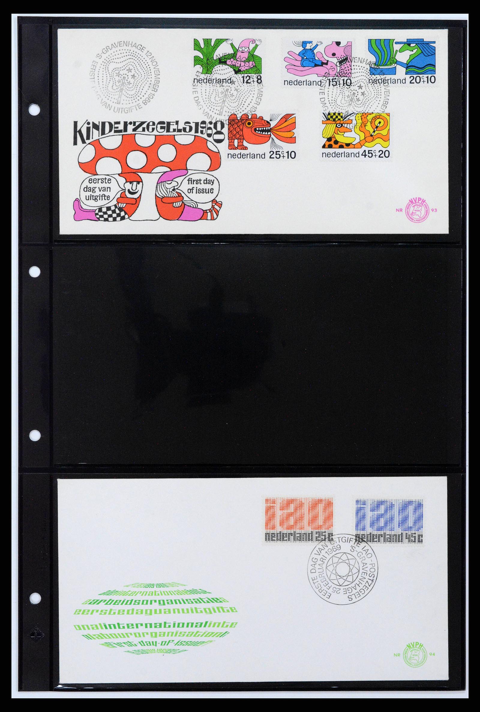 38584 0017 - Postzegelverzameling 38584 Nederland FDC's 1961-1979.