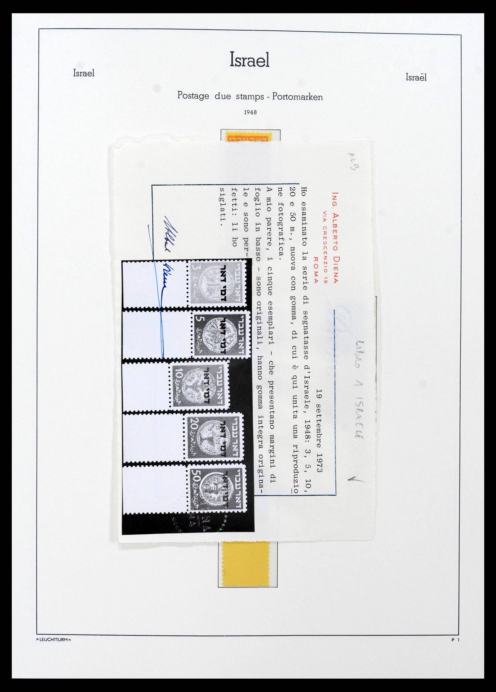38585 0033 - Postzegelverzameling 38585 Israël compleet 1948-1972.