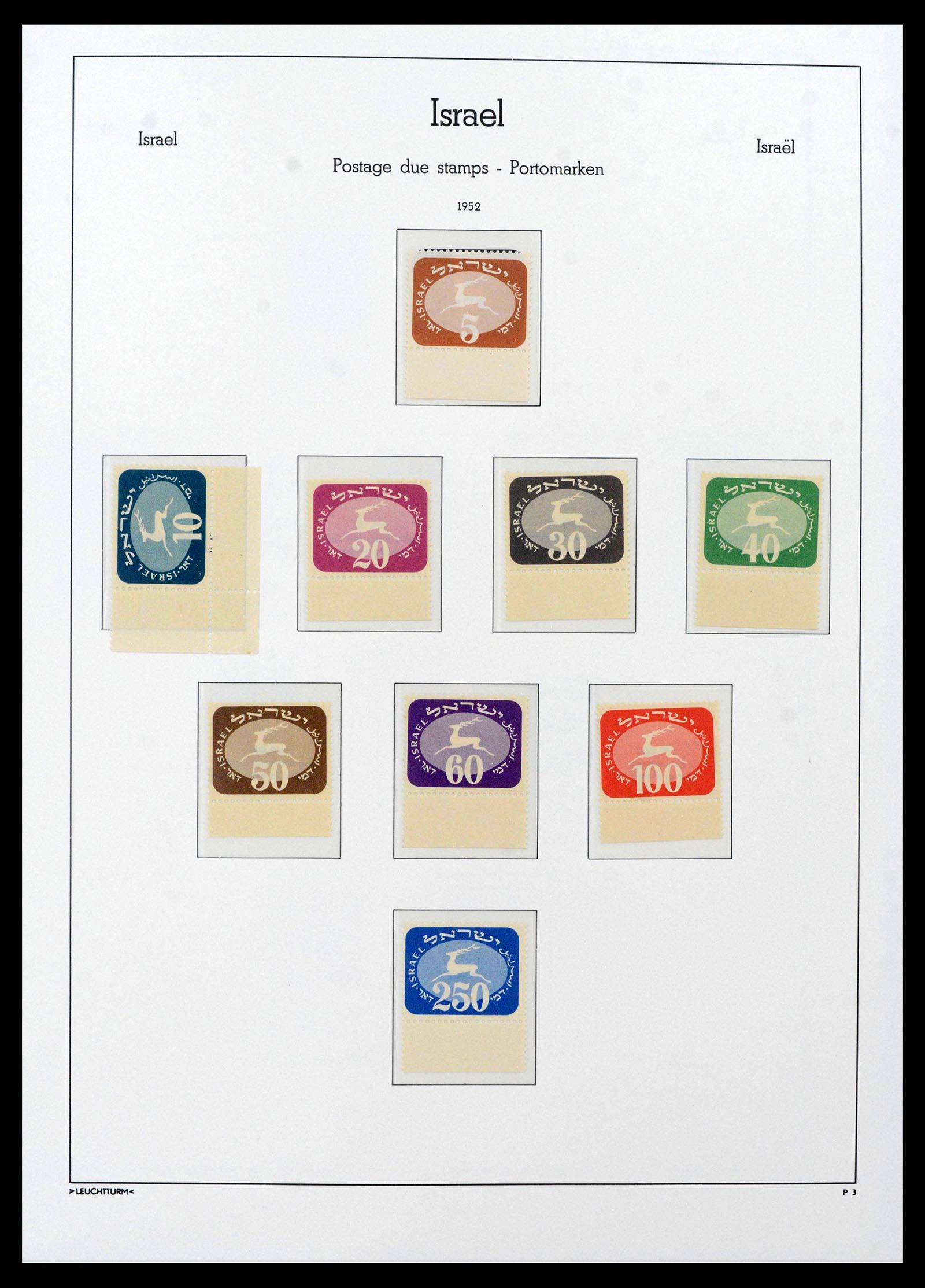 38585 0036 - Postzegelverzameling 38585 Israël compleet 1948-1972.