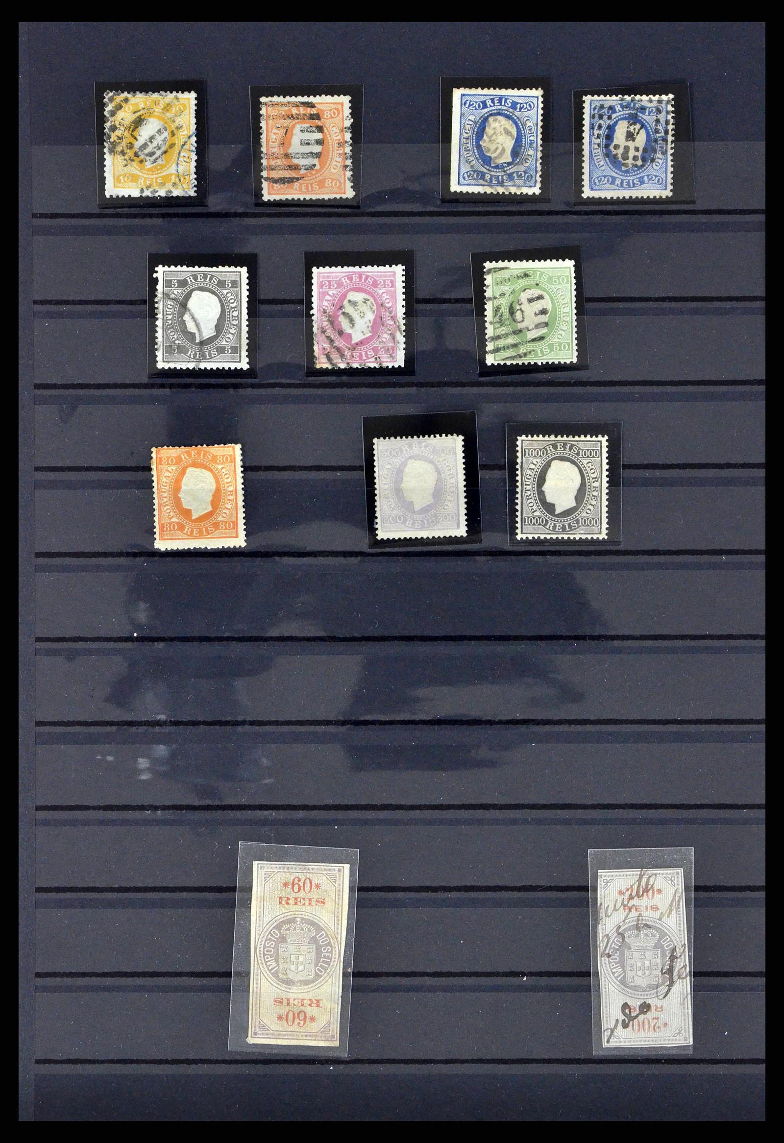 38591 0002 - Postzegelverzameling 38591 Portugal en koloniën 1862-1940.