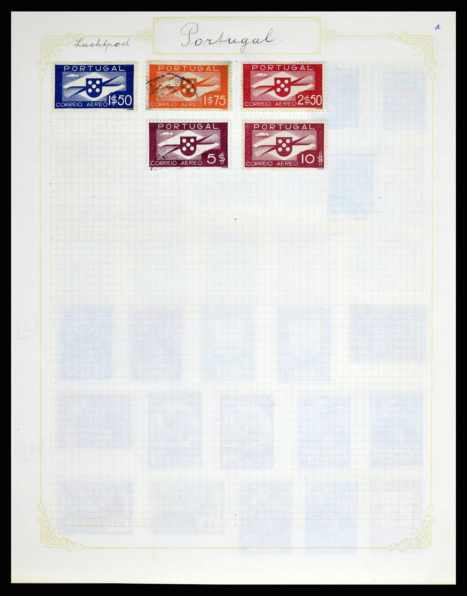 38591 0019 - Stamp collection 38591 Portugal and colonies 1862-1940.