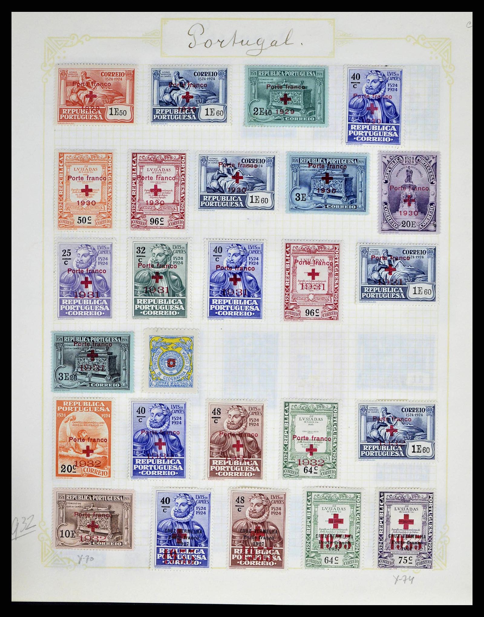 38591 0021 - Stamp collection 38591 Portugal and colonies 1862-1940.