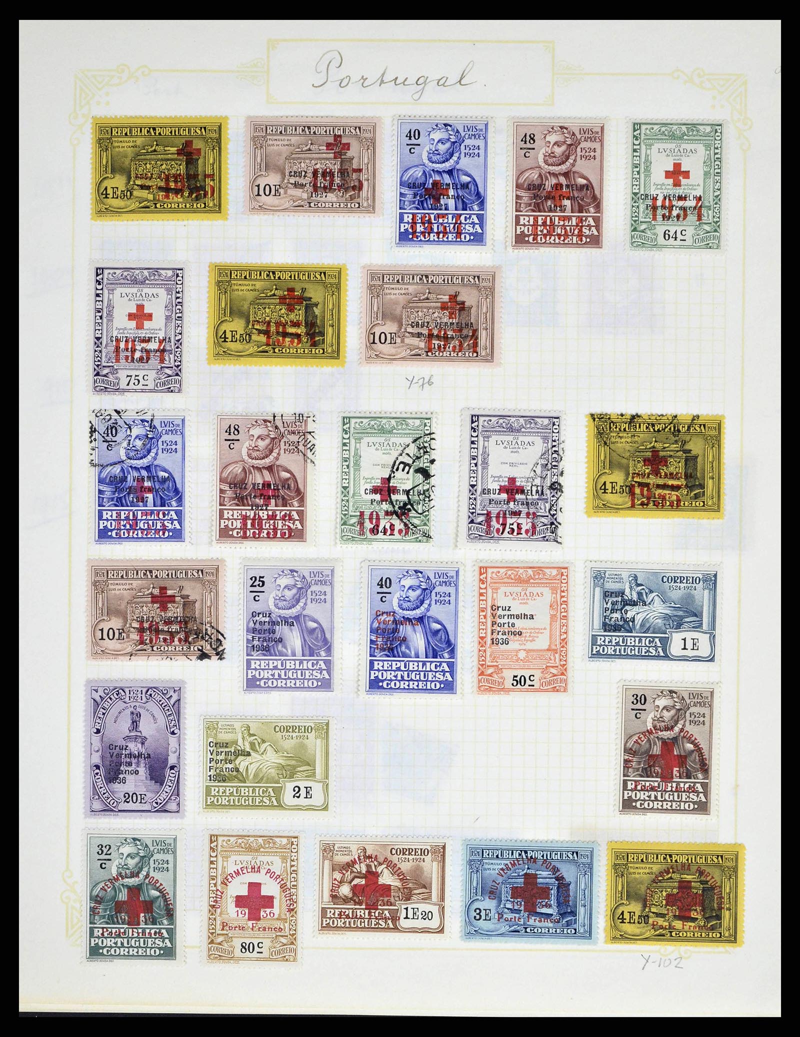 38591 0022 - Stamp collection 38591 Portugal and colonies 1862-1940.