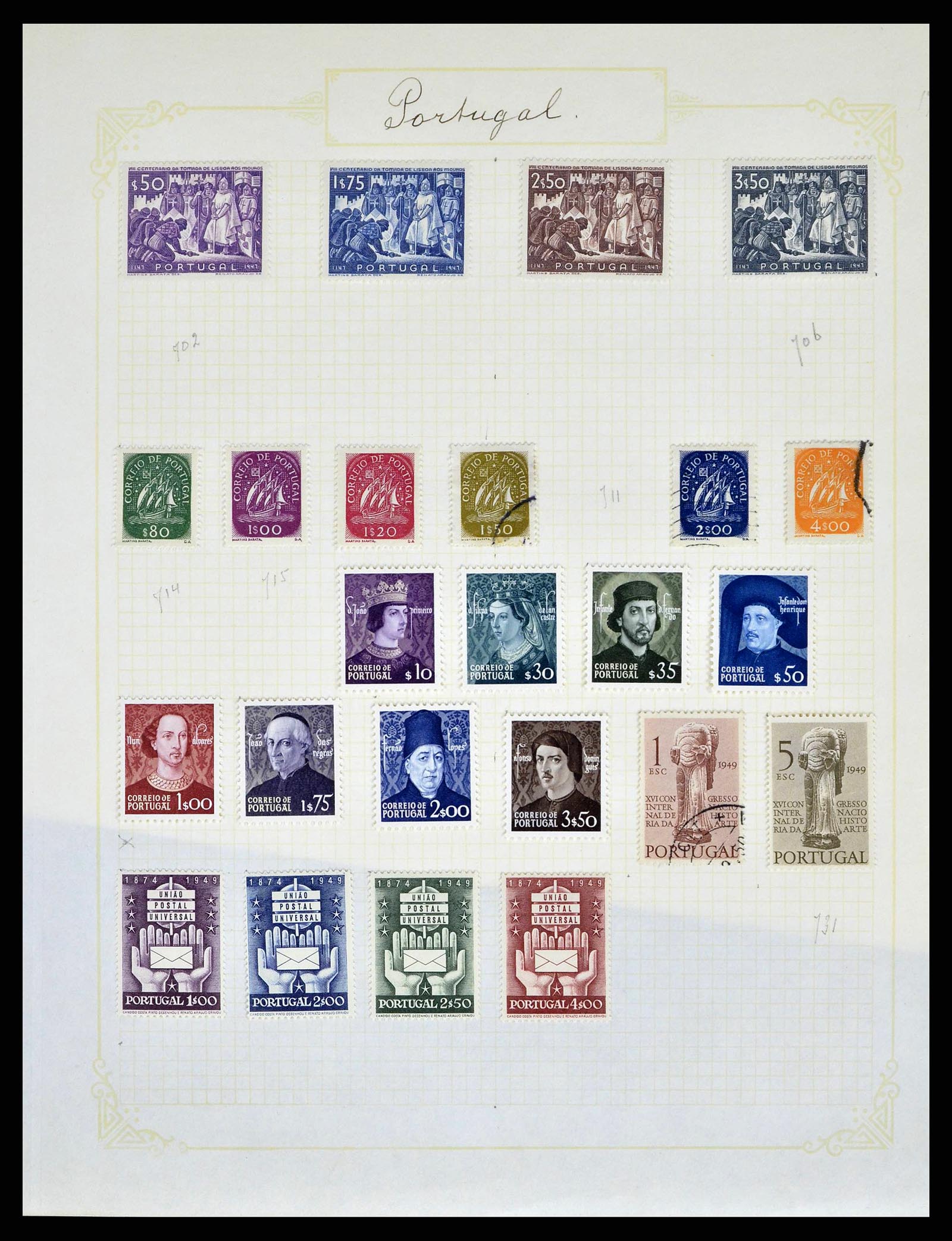 38591 0024 - Stamp collection 38591 Portugal and colonies 1862-1940.