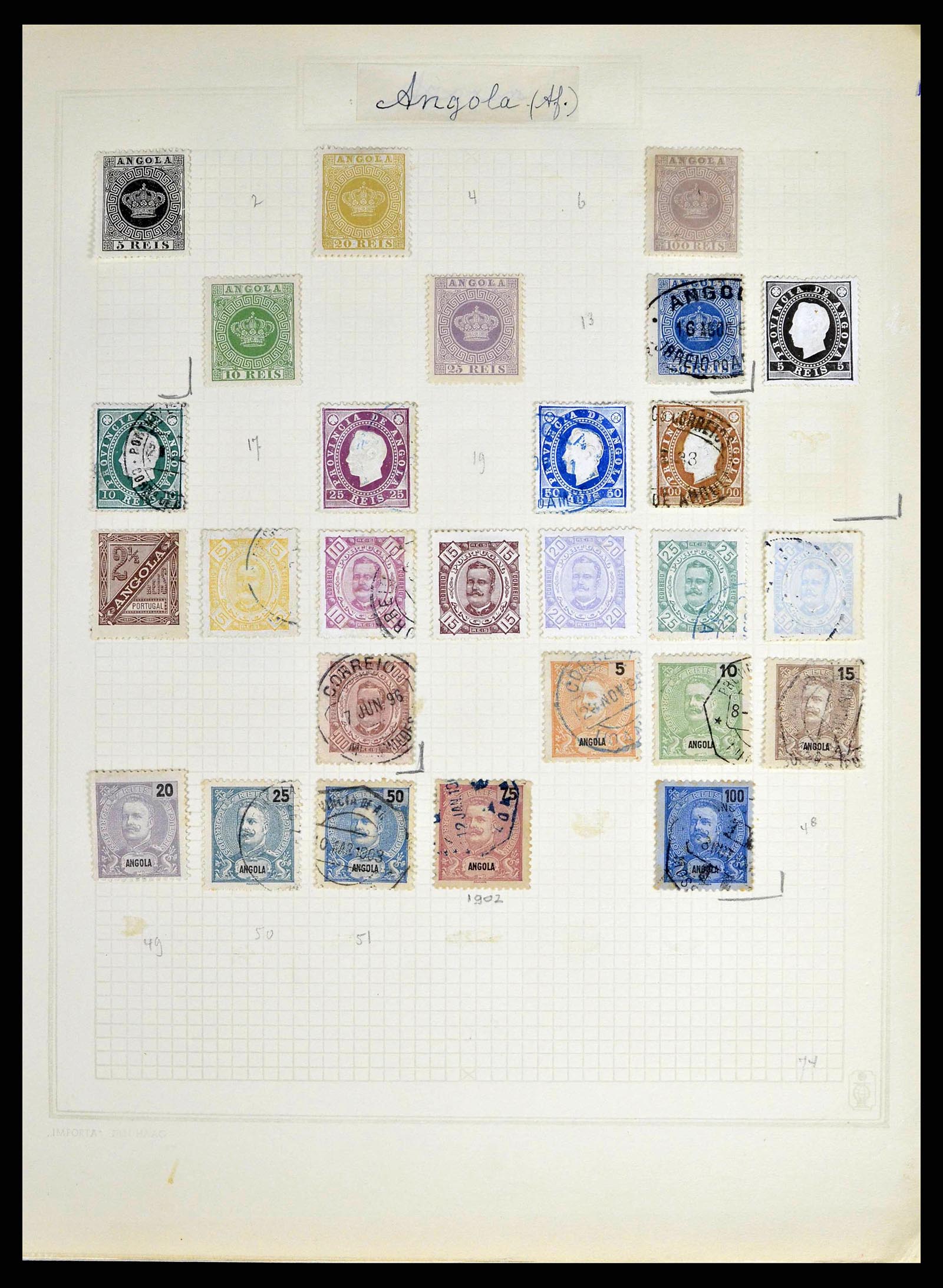 38591 0025 - Stamp collection 38591 Portugal and colonies 1862-1940.
