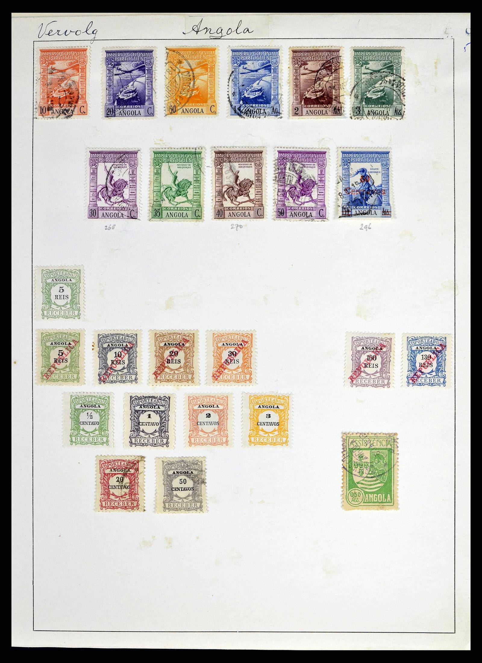 38591 0029 - Stamp collection 38591 Portugal and colonies 1862-1940.