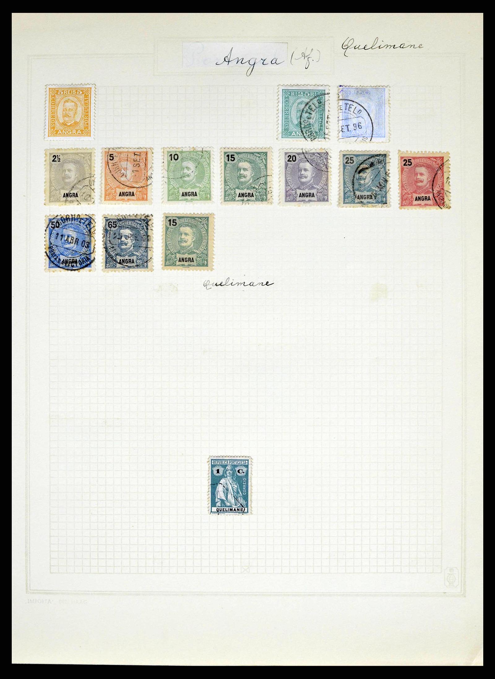 38591 0030 - Stamp collection 38591 Portugal and colonies 1862-1940.