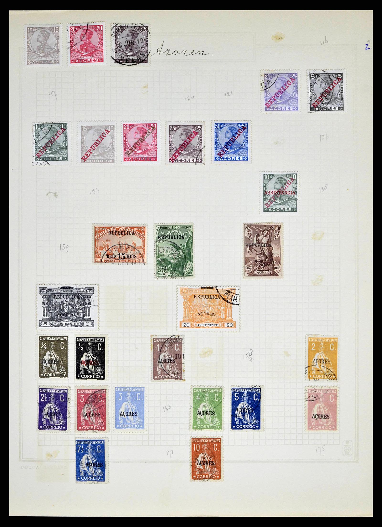 38591 0032 - Stamp collection 38591 Portugal and colonies 1862-1940.